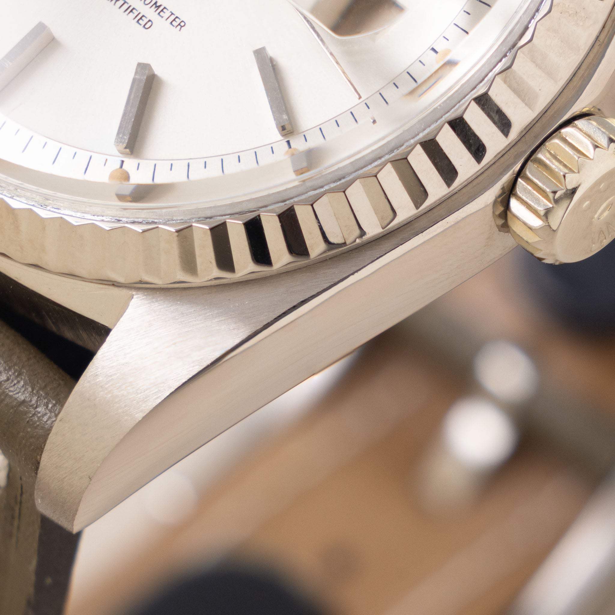 Rolex Day-Date 1803/9 Silver Dial in 18k White Gold
