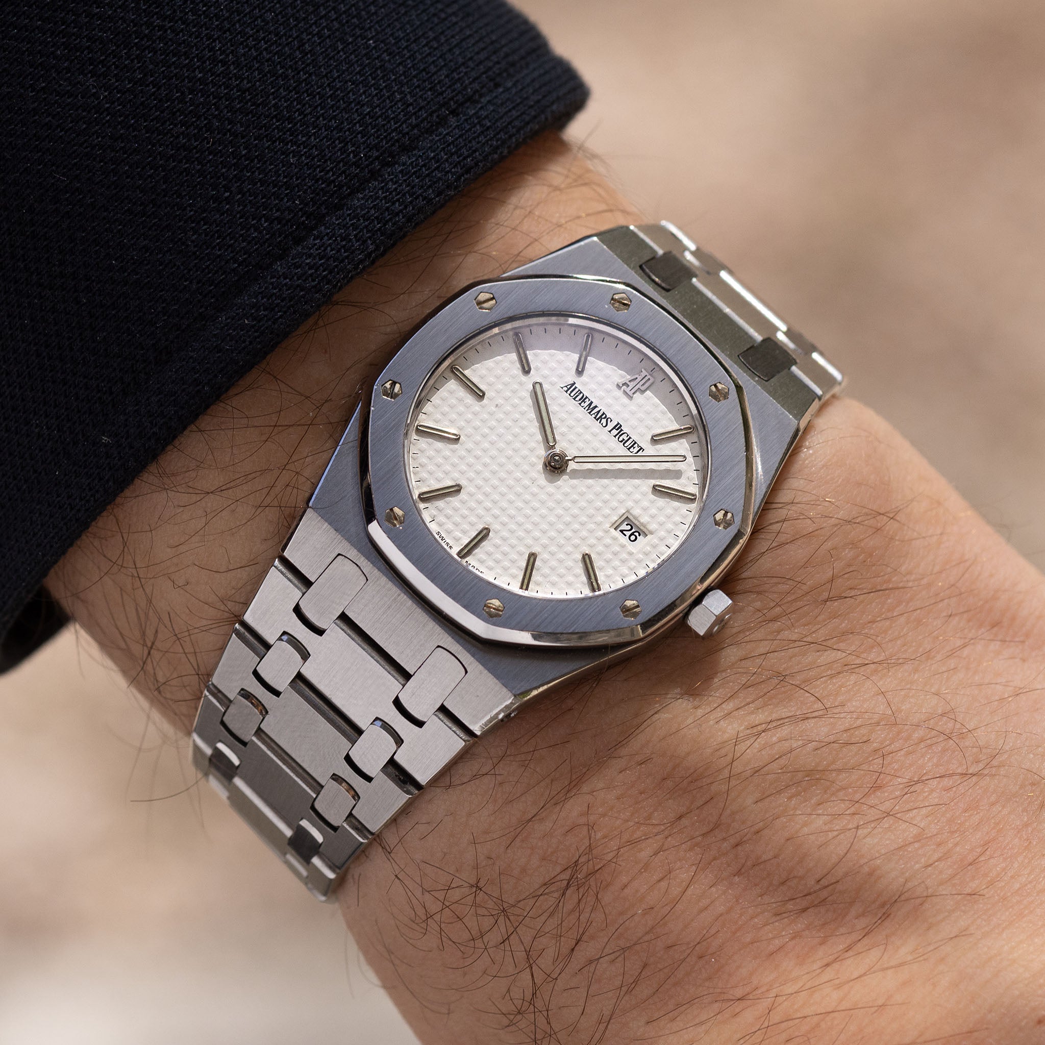 Audemars Piguet Royal-Oak ref. 56175ST White Dial