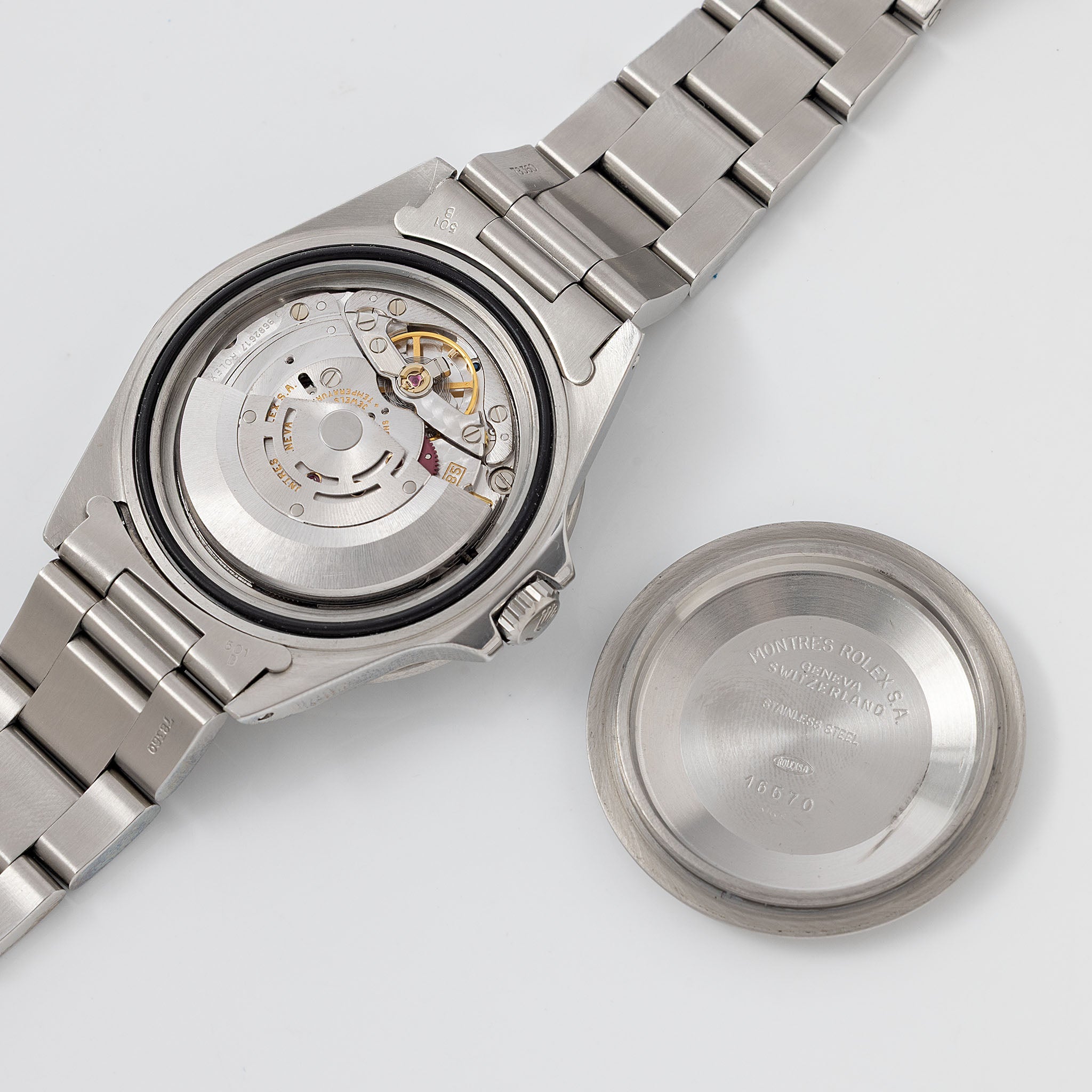 Rolex Explorer II 16570 Polar with Creamy Patina