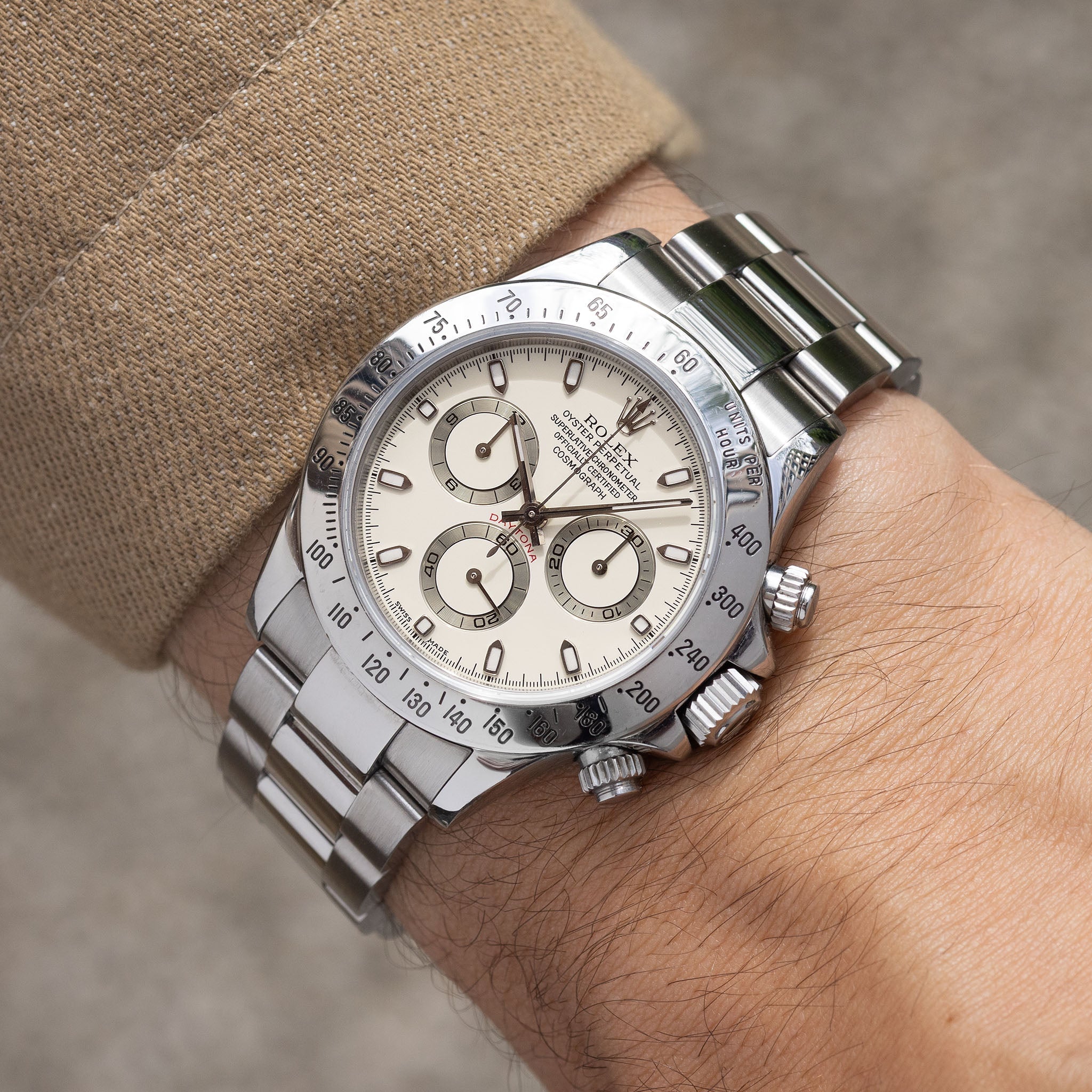 Rolex Cosmograph Daytona 116520 Panna Dial