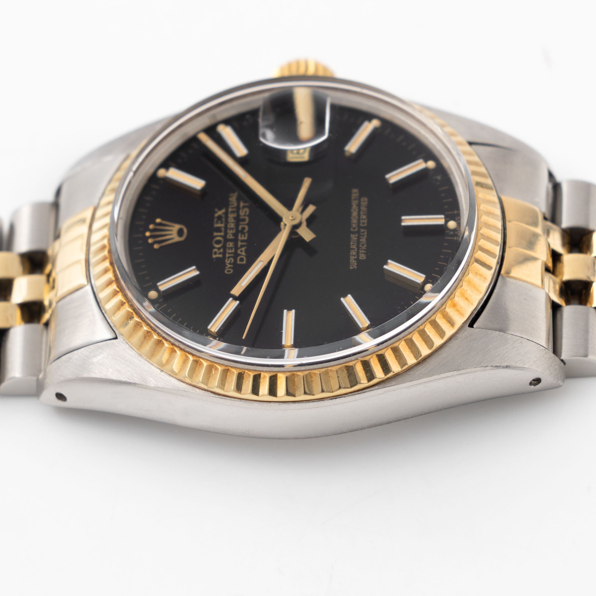 Rolex Datejust 16013 Black Dial with Papers