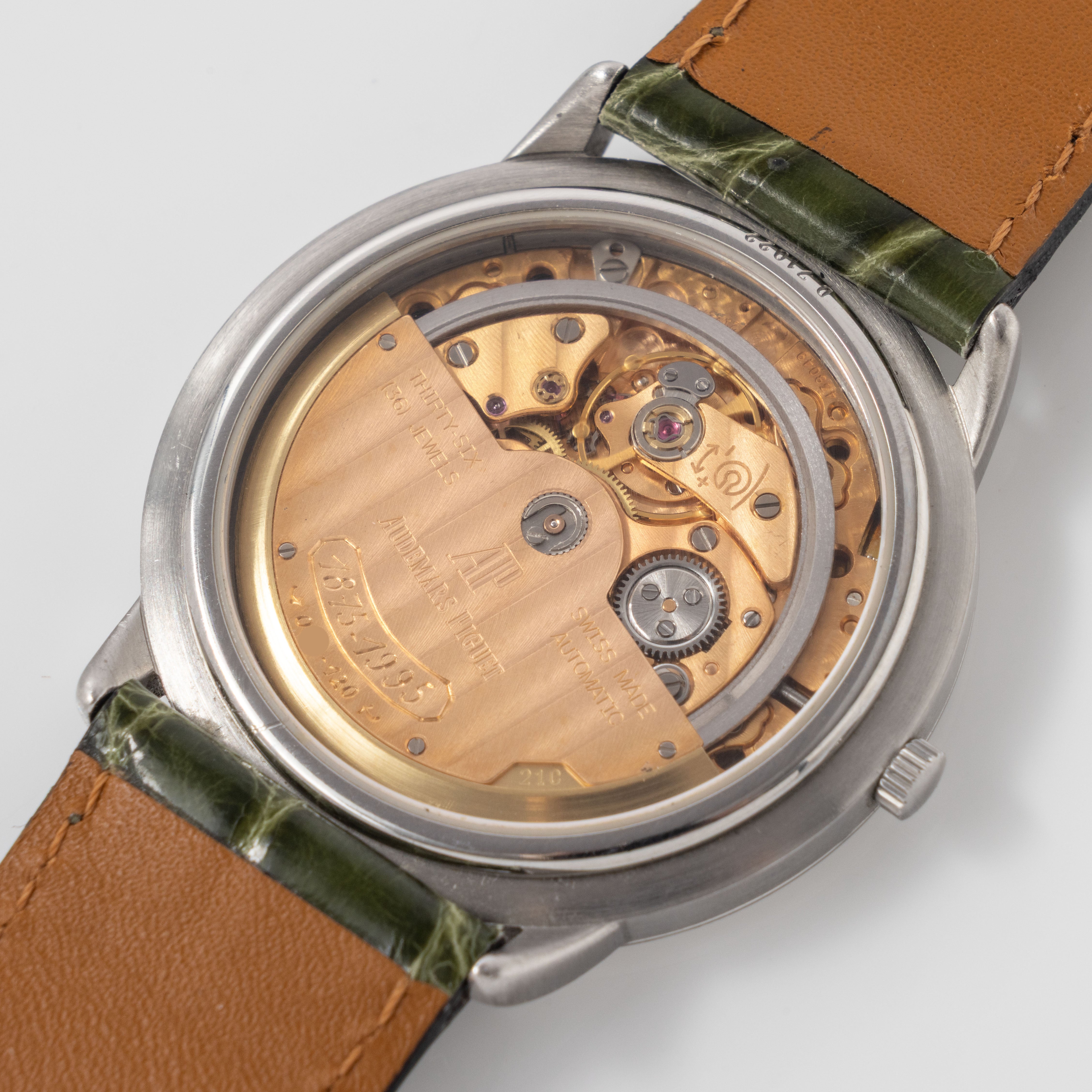 Audemars Piguet 14995ST 120 Years Anniversary Silver Dial Ultra-thin Dresswatch