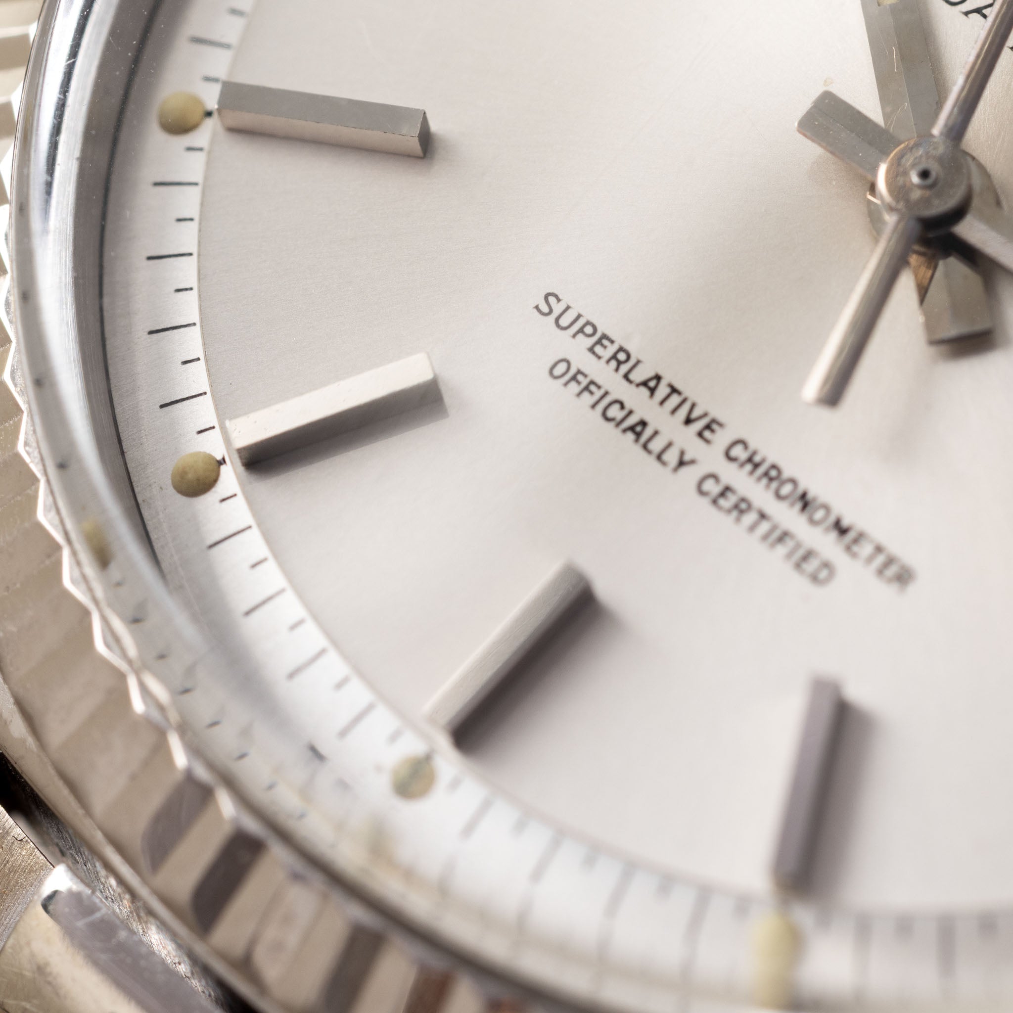 Rolex Day-Date 1803/9 Silver Dial in 18k White Gold