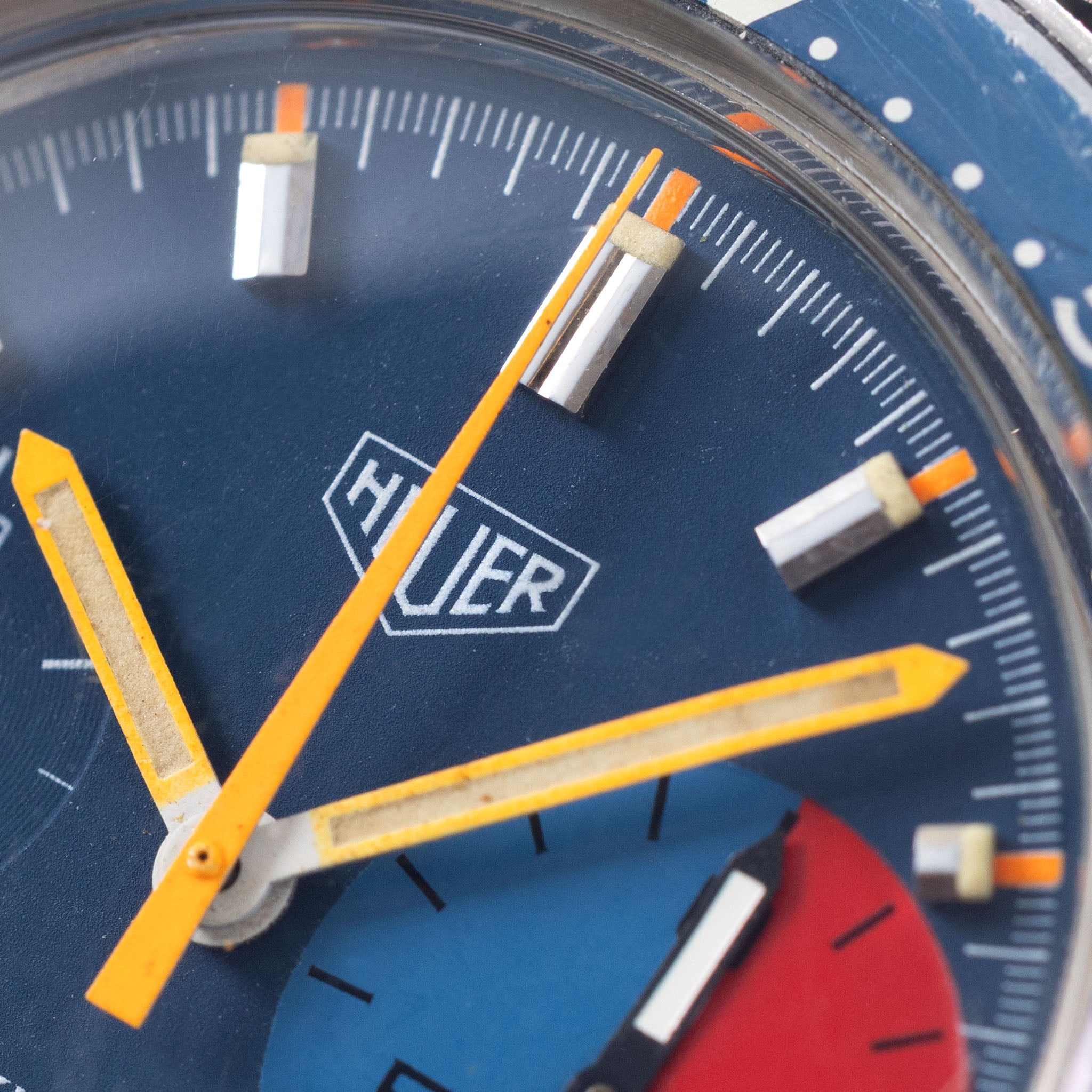 Heuer Skipper Yacht Regatta Timer MK1 Blue Dial ref. 73463 with Rare Gay Frères Bracelet