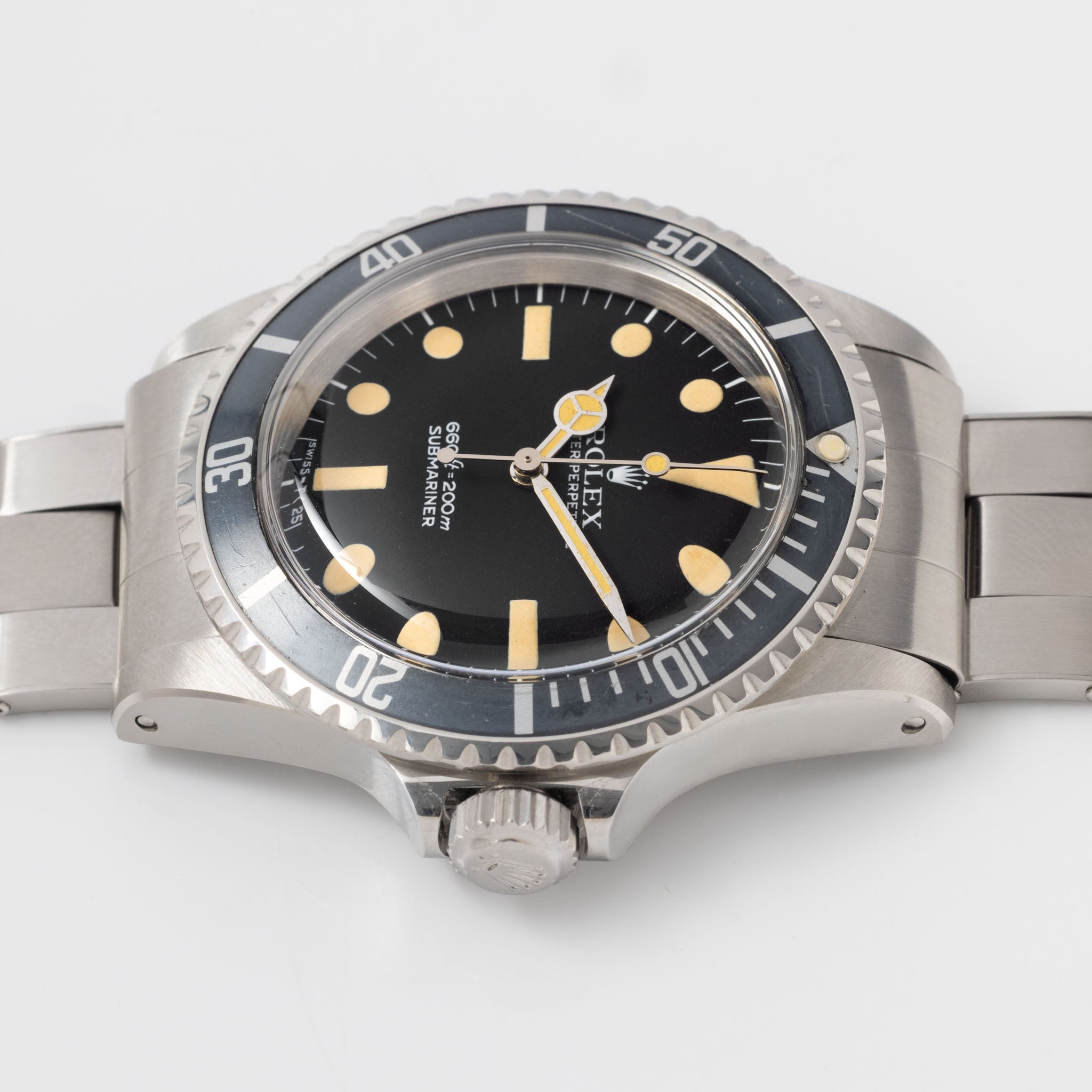 Rolex Submariner 5513 Maxi MK1 Dial with Vivid Patina