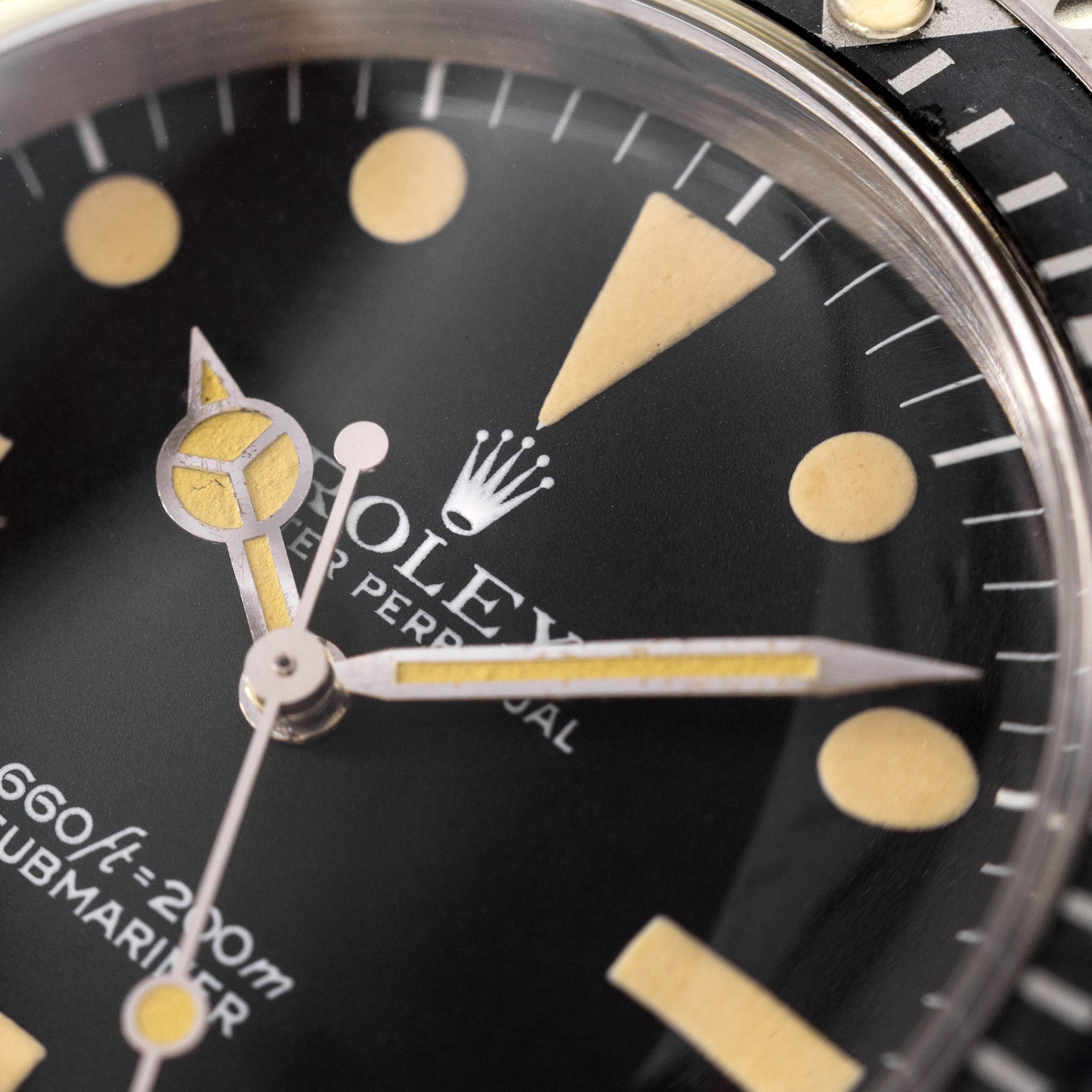 Rolex Submariner 5513 Maxi MK1 Dial with Vivid Patina