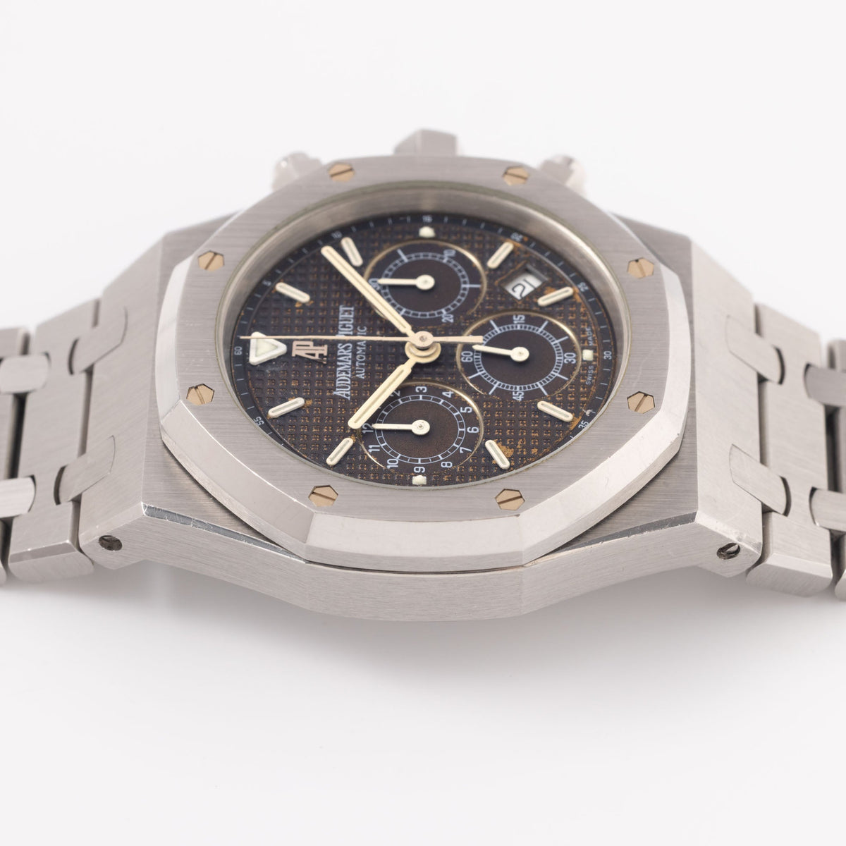 Audemars Piguet Royal Oak Chronograph 25860ST - Tropical Petite Tapisserie Dial