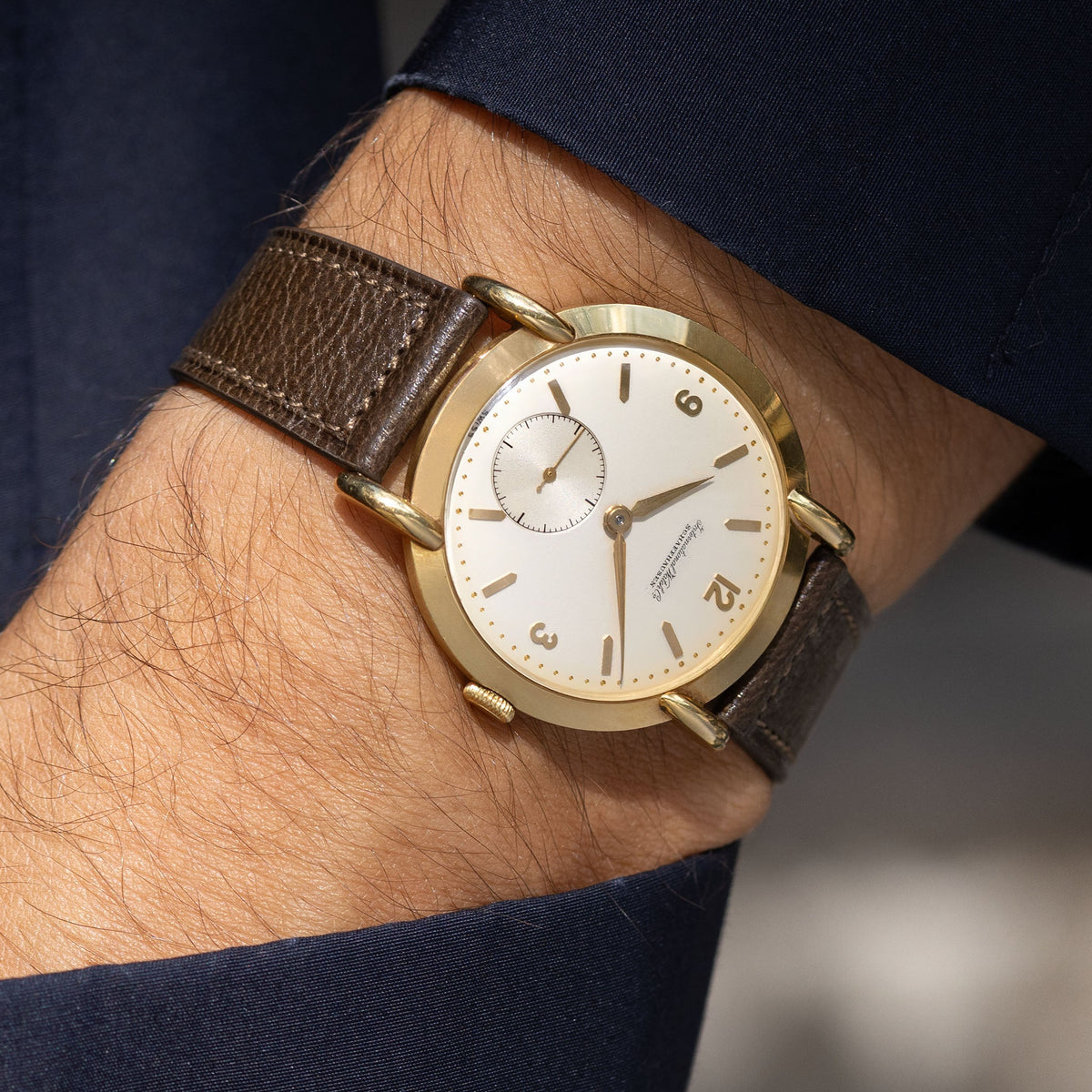 IWC cal. 88 Oversized 18k Yellow Gold Dresswatch