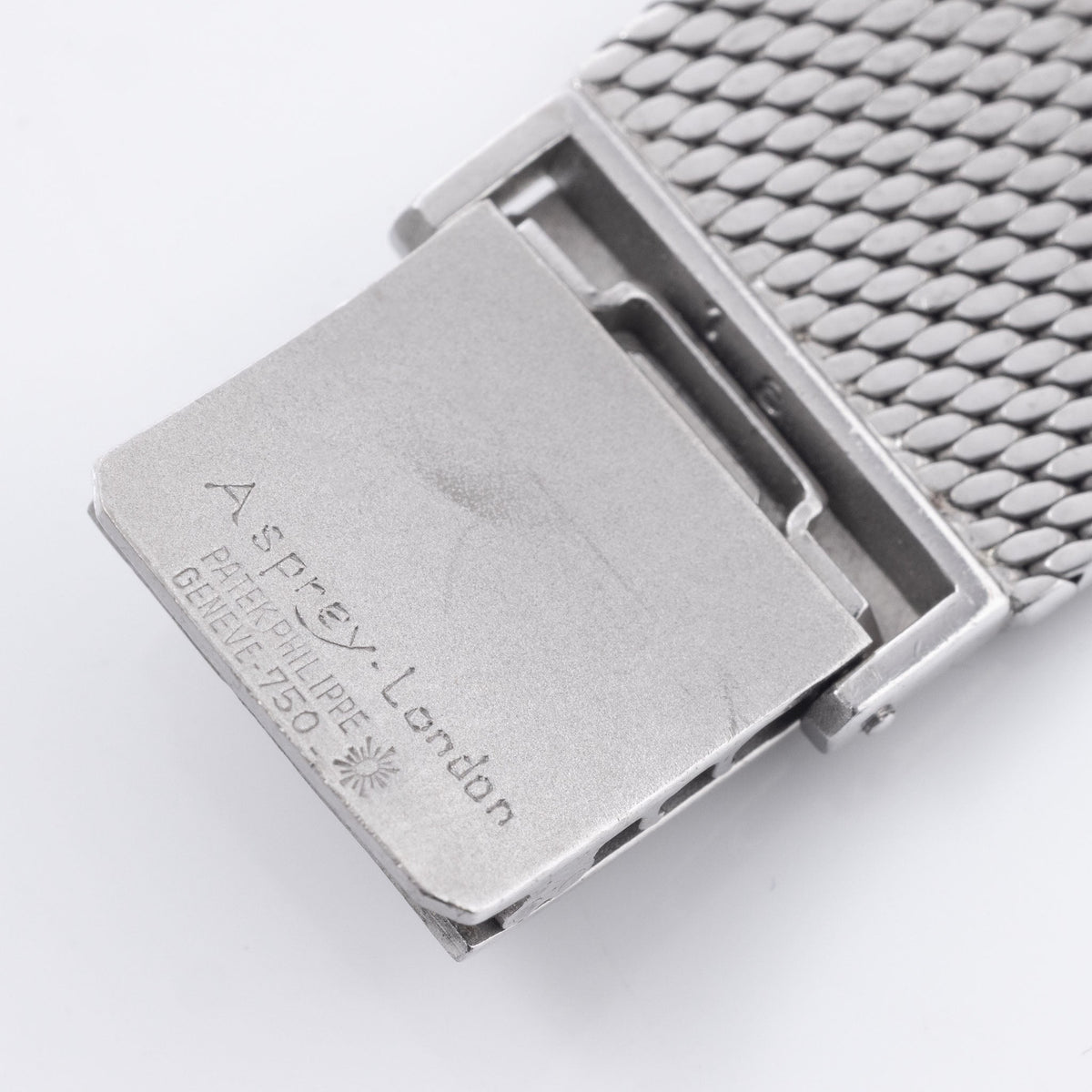 Patek Philippe Gondolo Ref. 3528/4 - Rare Diamond-Set 18K White Gold with Integrated Asprey-Signed Bracelet