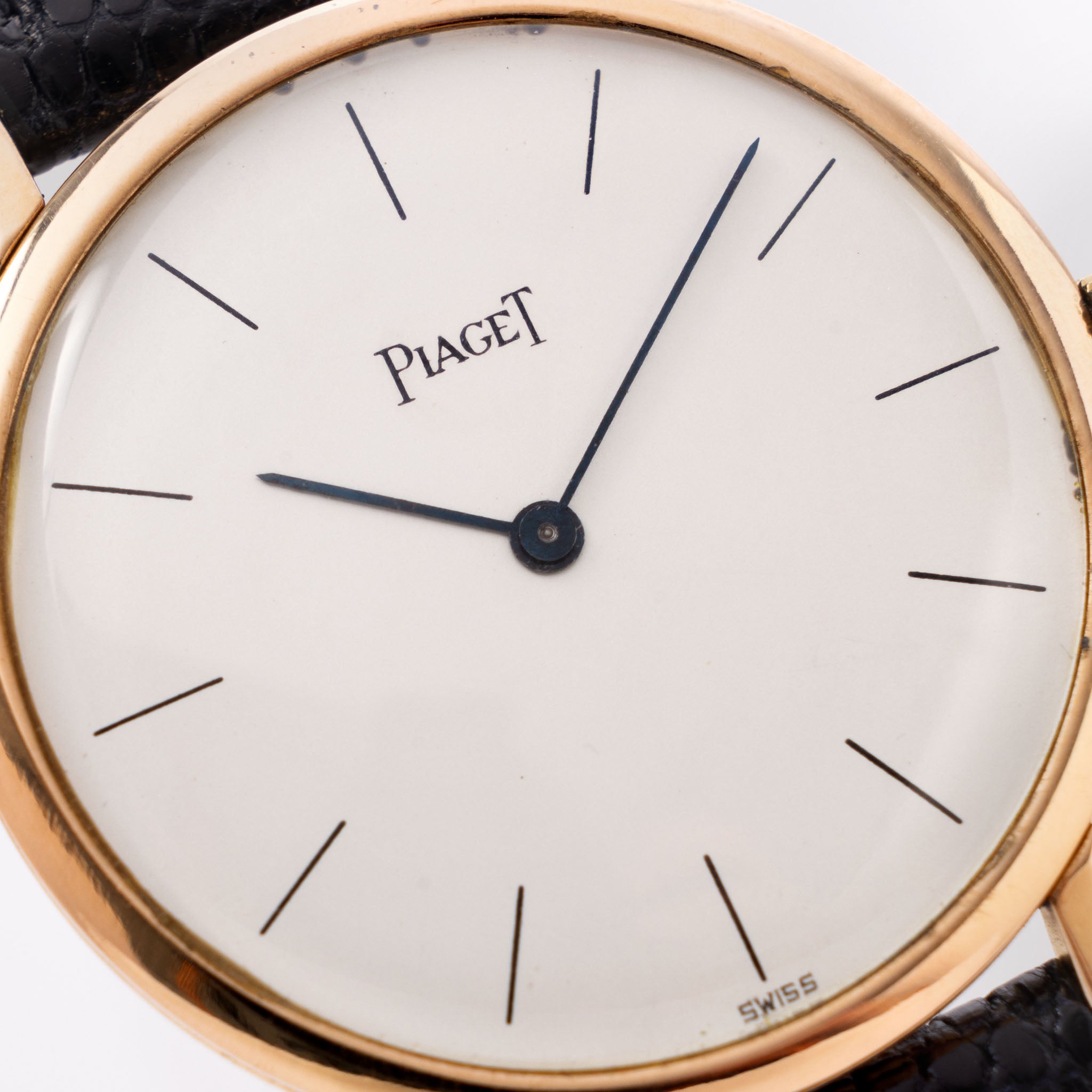 Piaget Altiplano in Rose gold Box and papers ref 903-1 Ex President Congres of Peru -Provenance