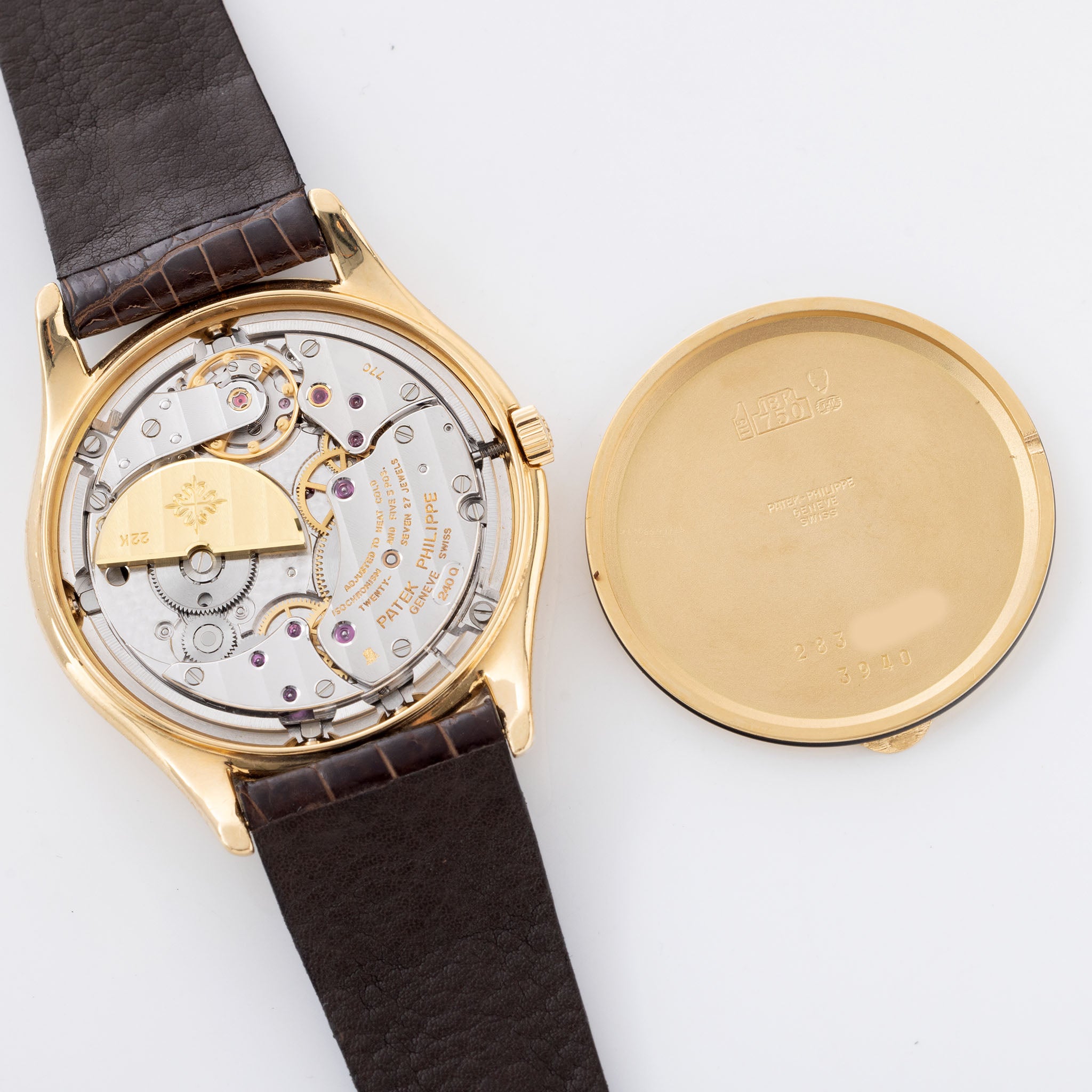 Patek philippe case online back