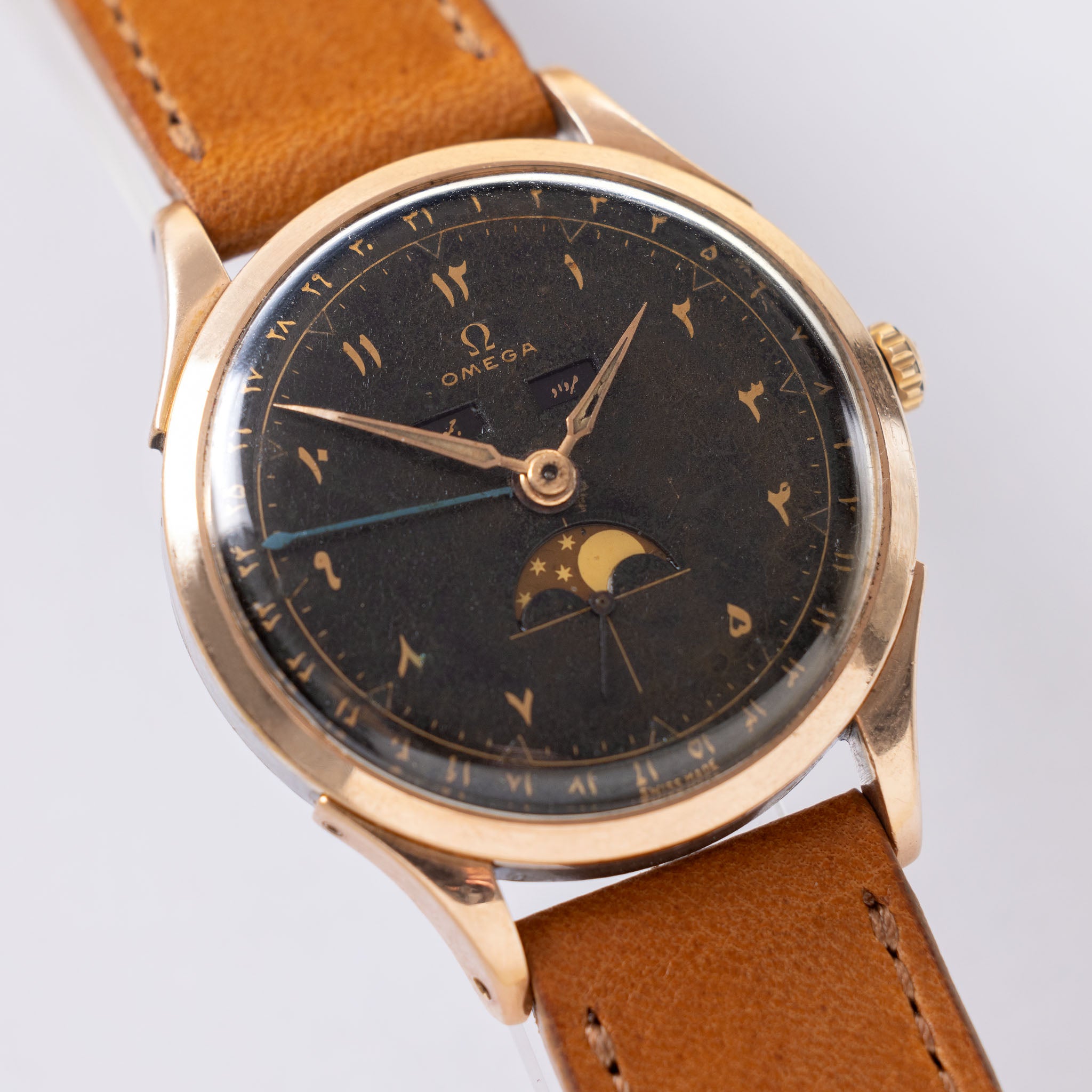 Omega discount triple calendar