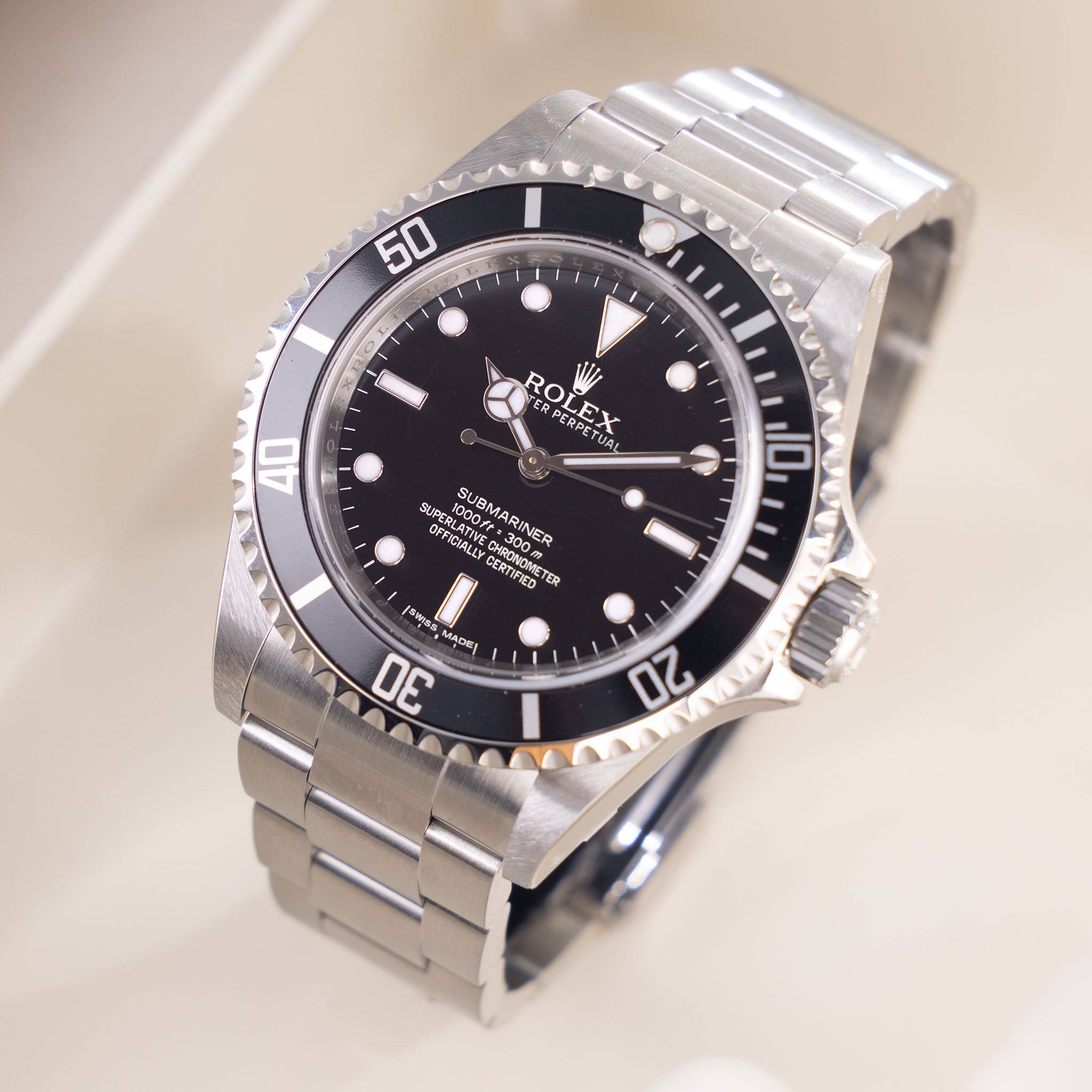 Rolex Submariner Ref. 14060M New Old Stock With Box and Papers