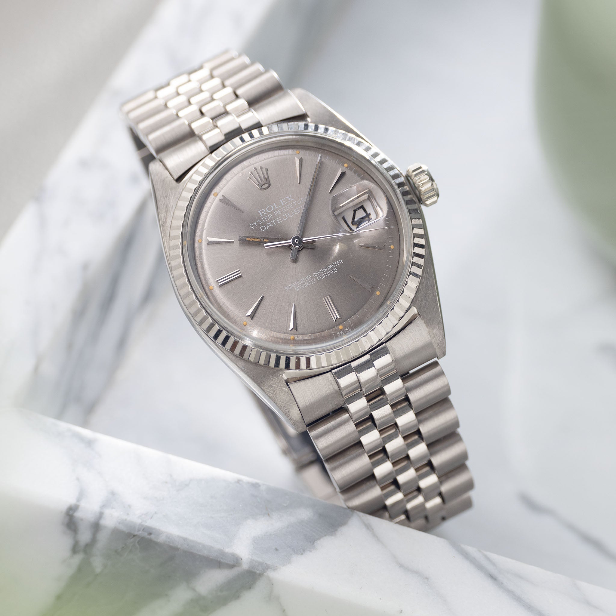 Datejust best sale gray dial