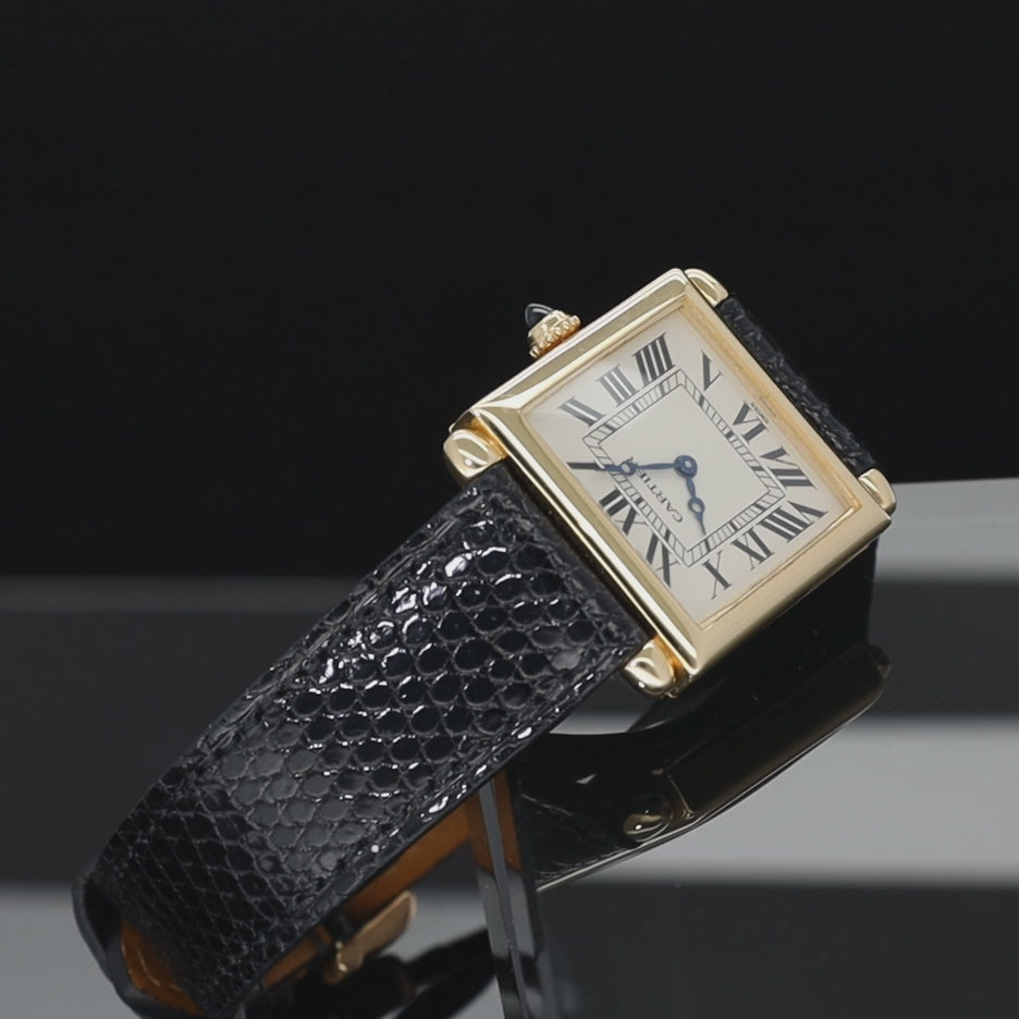 Cartier Tank Obus in 18 k Yellow gold