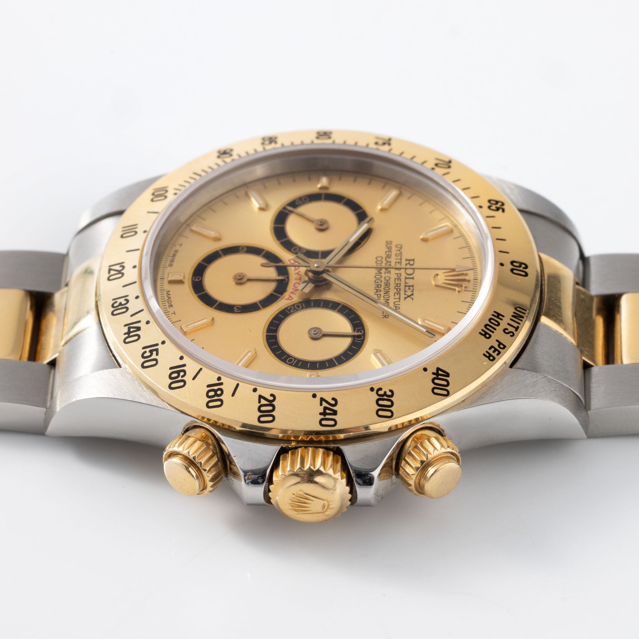 Rolex Daytona 16523 Four-Line Champagne Dial