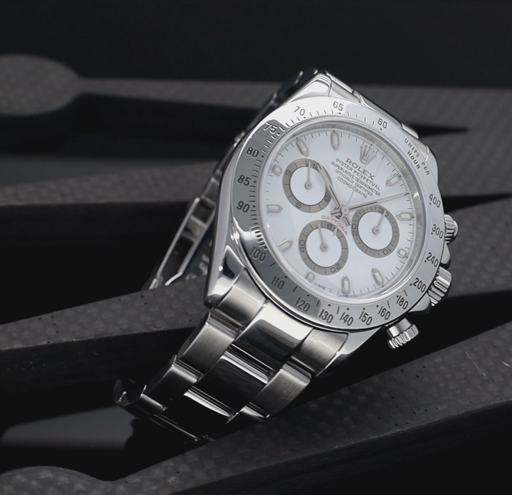 Rolex Daytona White Dial Ref 116520