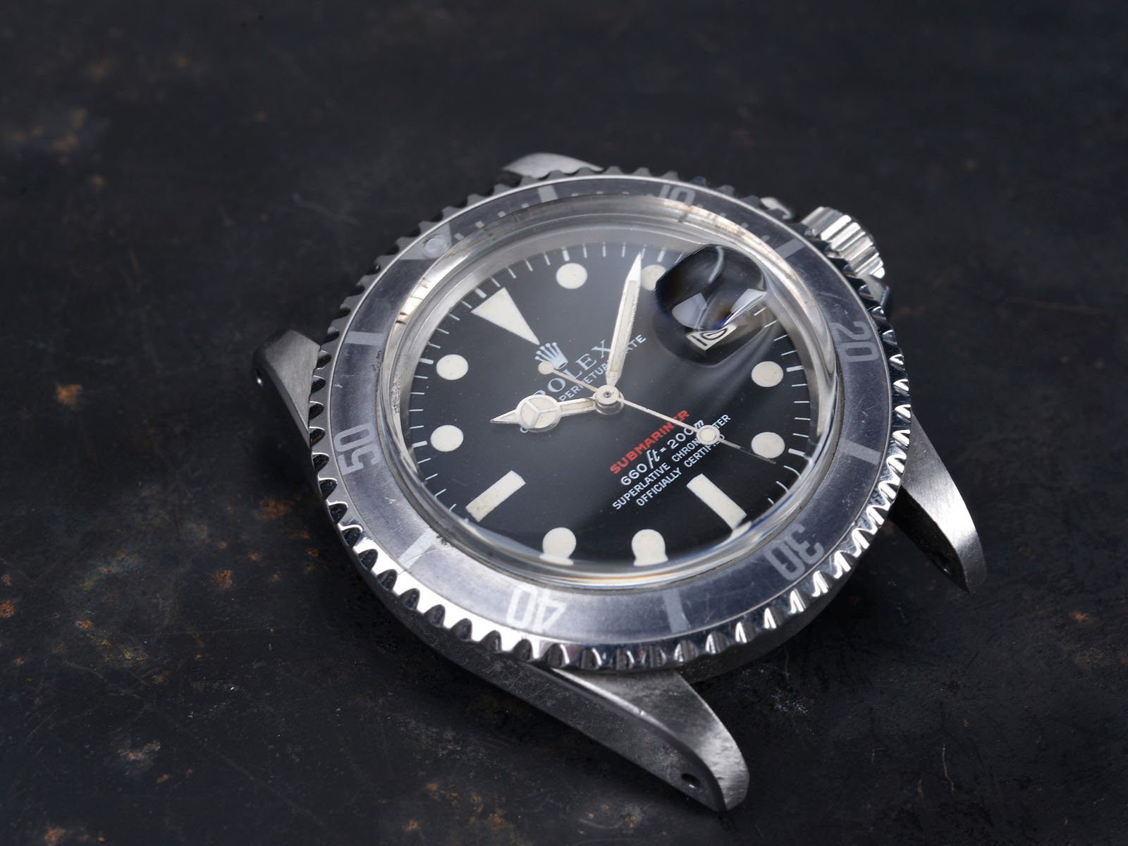 ROLEX 1680 RED SUBMARINER FROM 1972