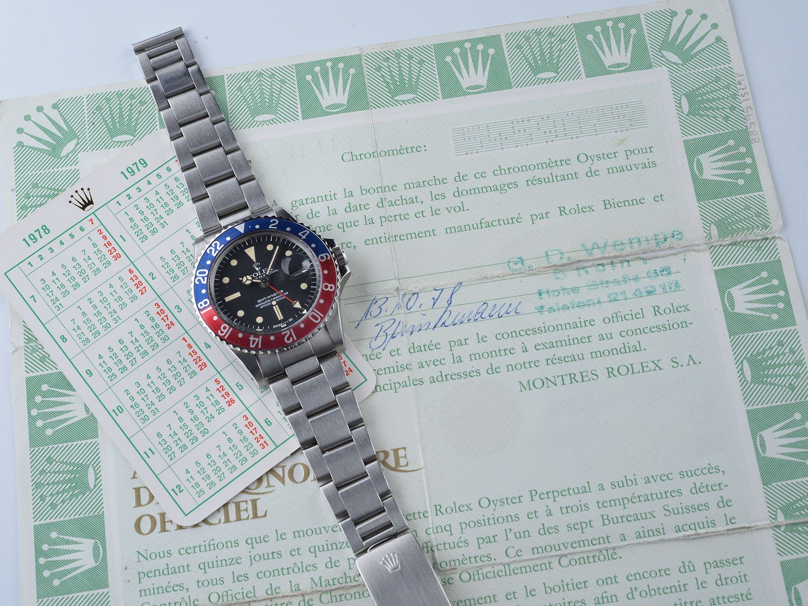 ROLEX 1675 RADIAL CURATED ‘ PAN AM PACK ‘