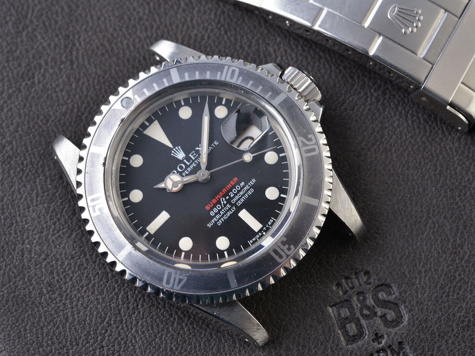CURATED ROLEX 1680 RED SUBMARINER MK4