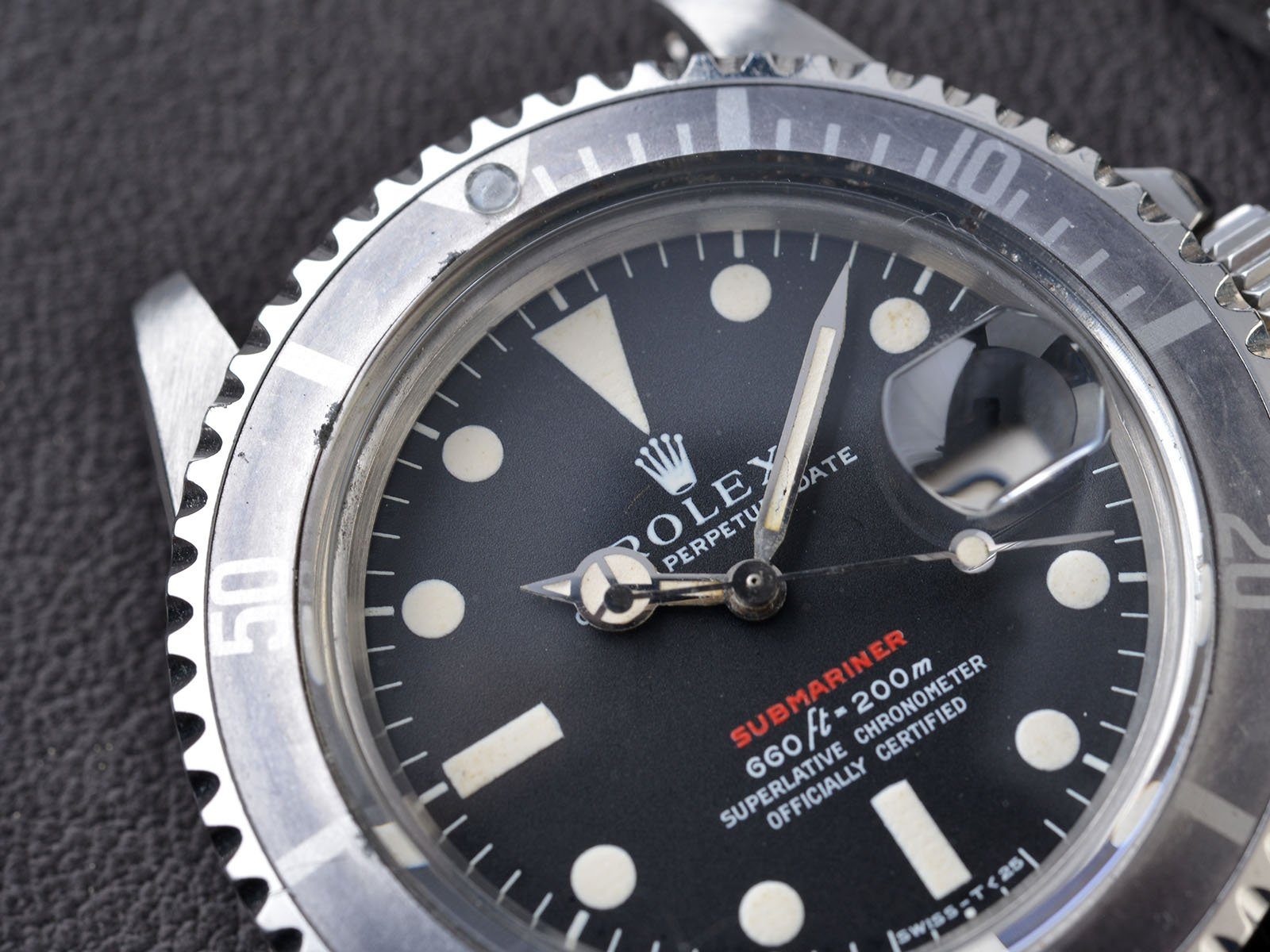 CURATED ROLEX 1680 RED SUBMARINER MK4