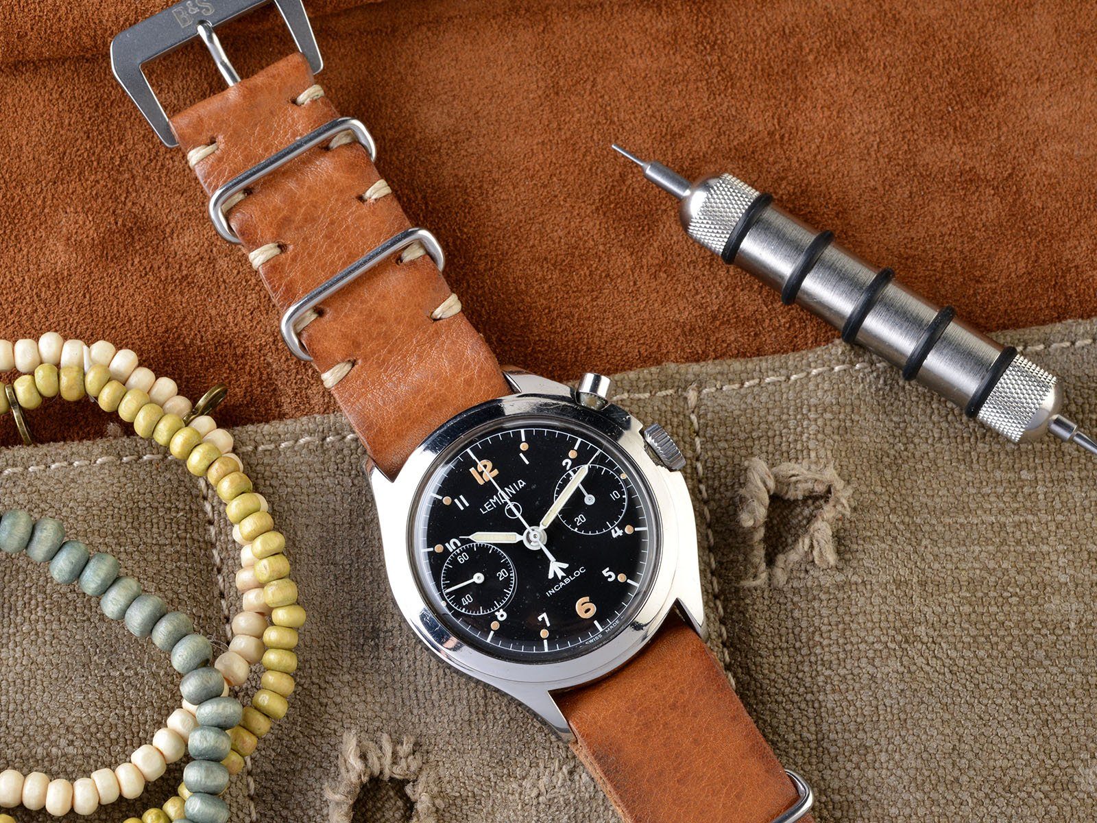 Military on sale chronograph watch