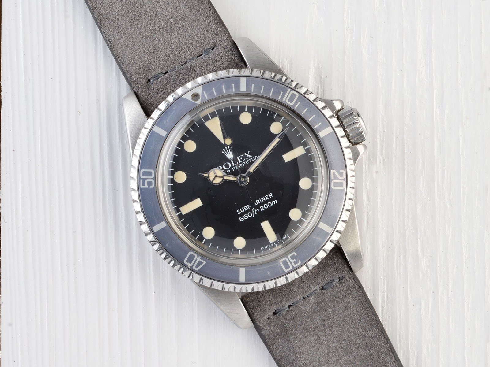 ROLEX 5513 SUBMARINER MAXI MK 4 GHOST INLAY