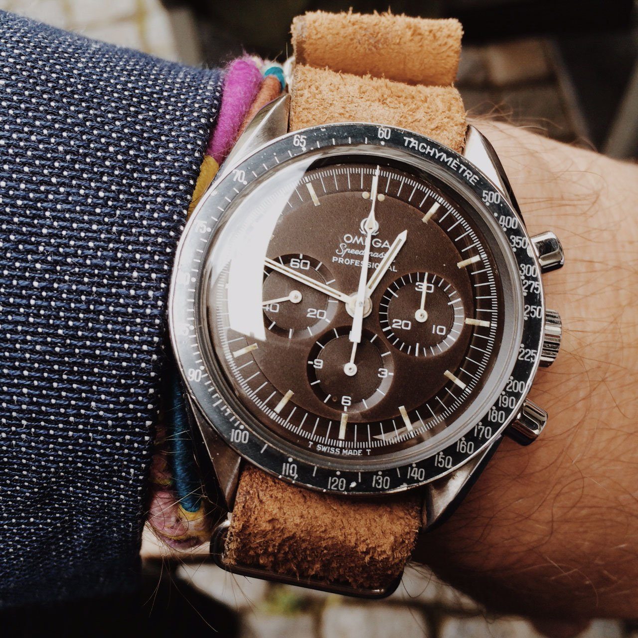 TROPICAL 1969 OMEGA SPEEDMASTER