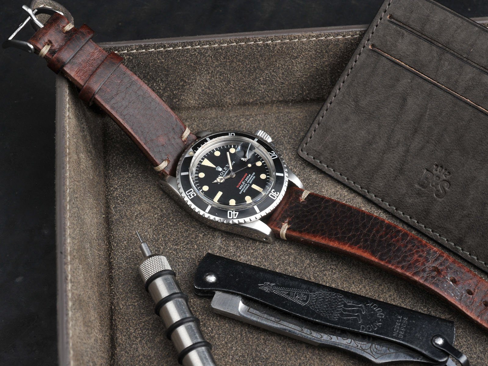 CURATED ROLEX 1680 REDSUB FROM 1970