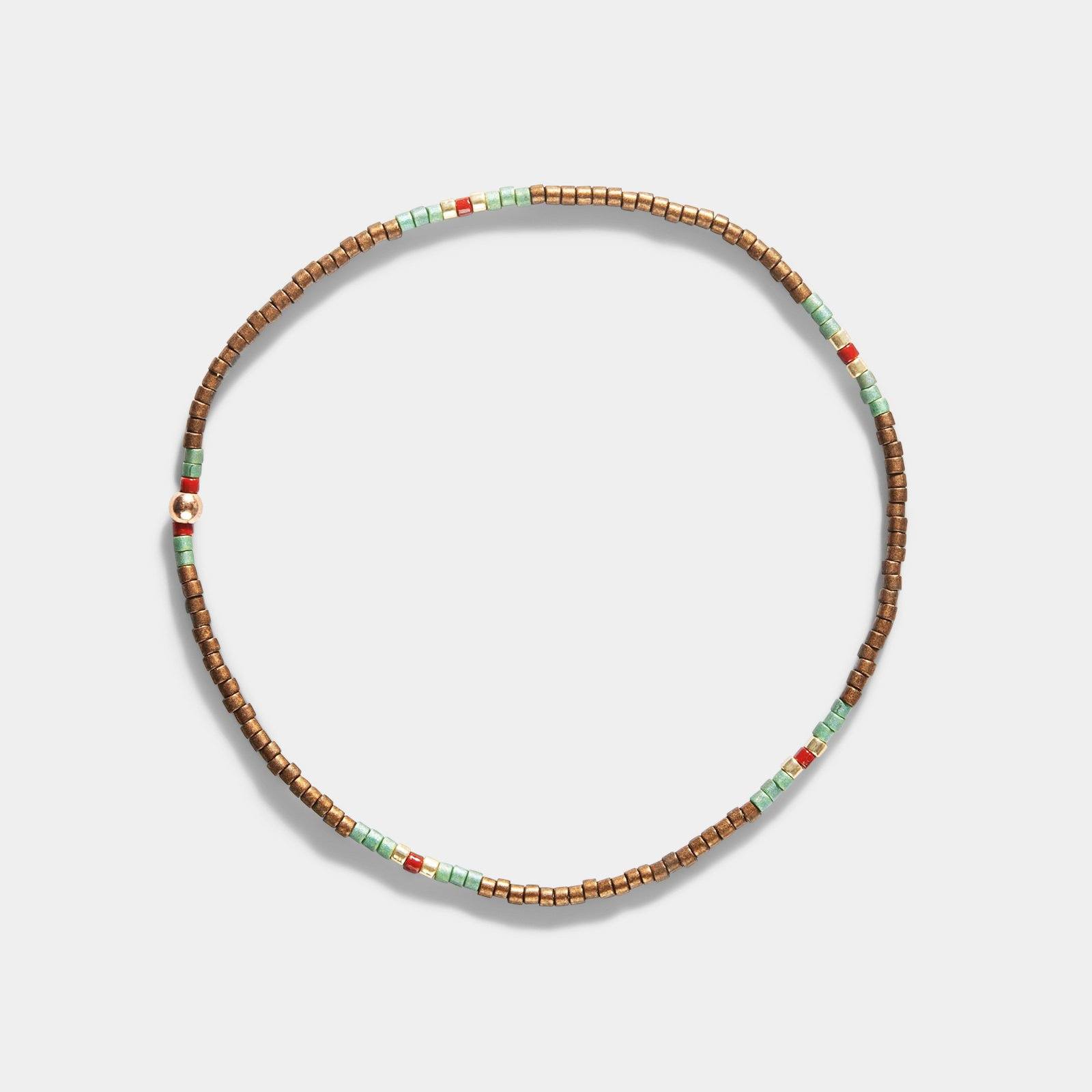 Oskar Gydell Brown Miyuki Bracelet