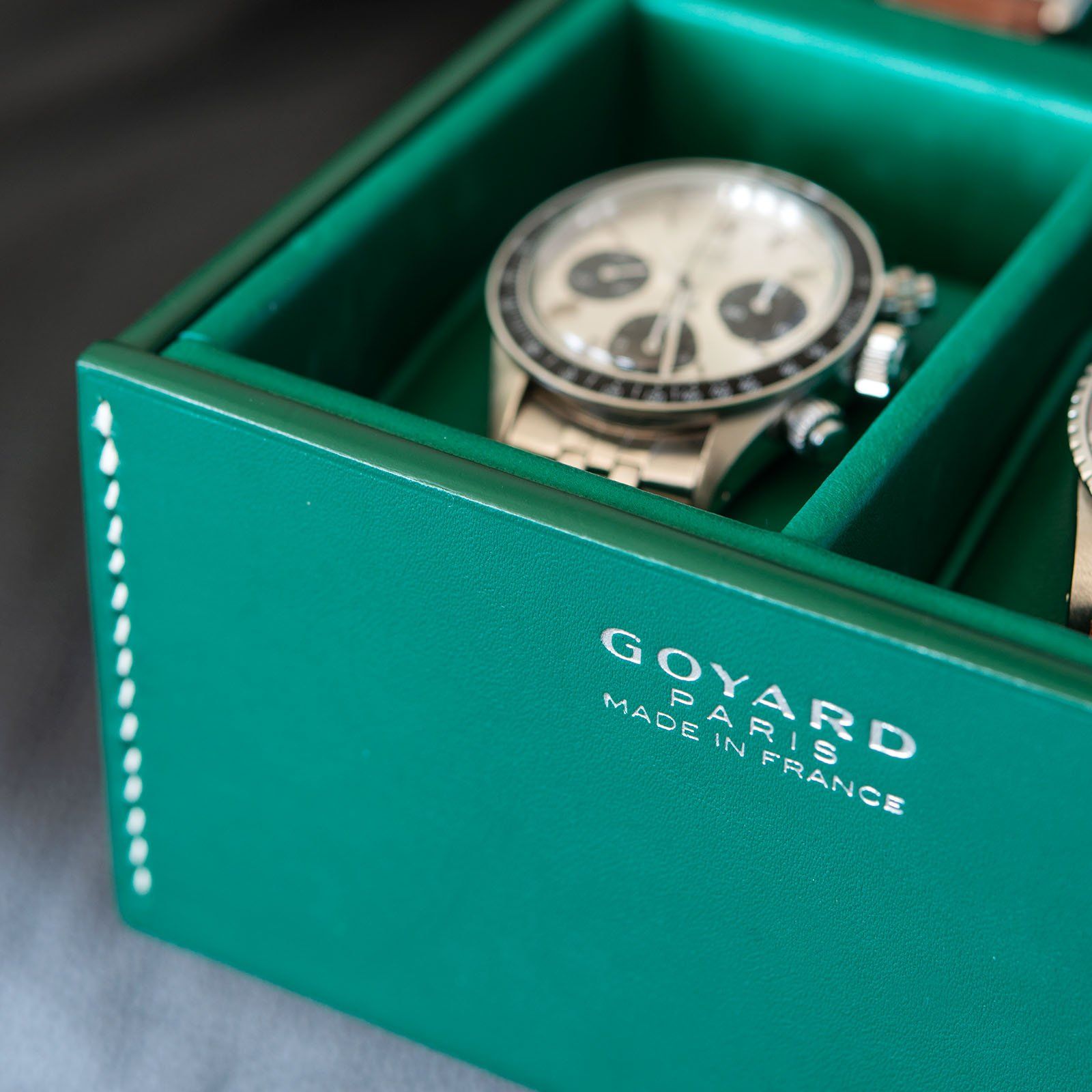 Goyard Goyardine Joux 6 Timepiece Case - Black Travel, Accessories -  GOY40071 | The RealReal