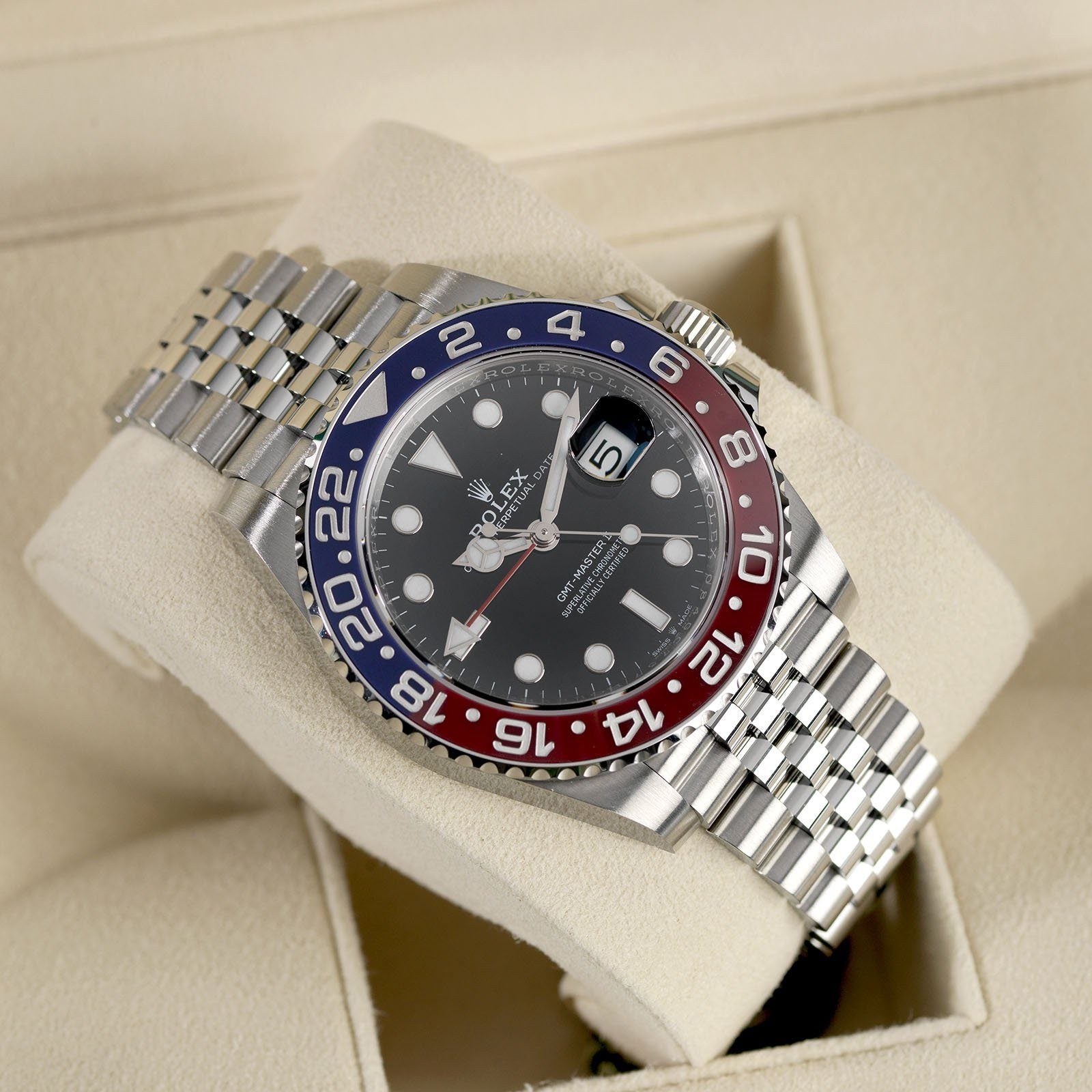 NEW Rolex 126710 BLRO GMT Master II