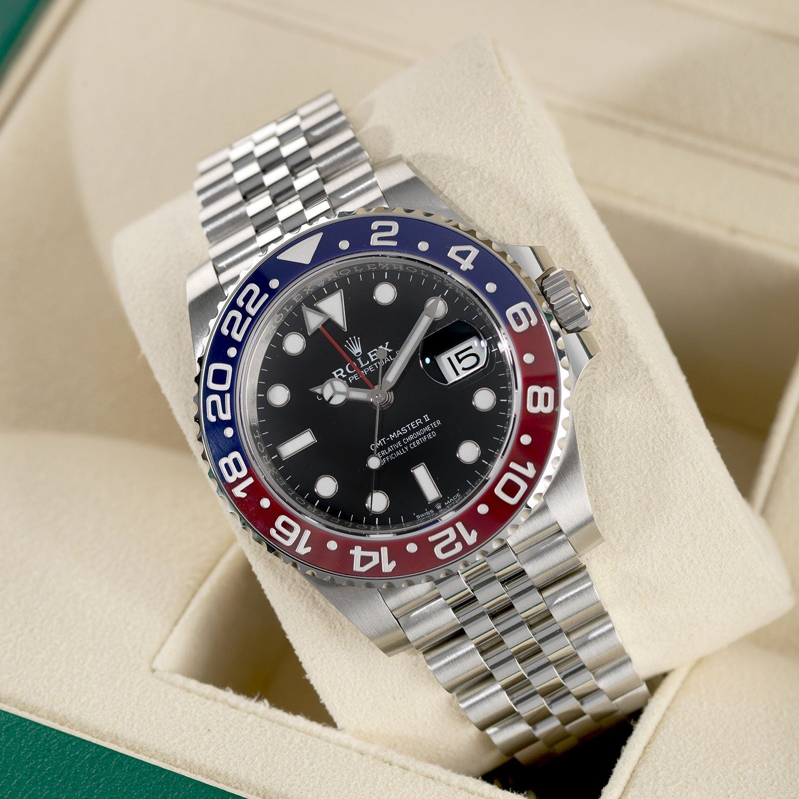 NEW Rolex 126710 BLRO GMT Master II