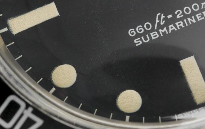 Rolex 5513 Submariner Non - Serif Dial 1968