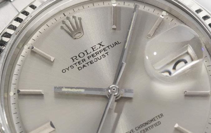 Rolex Datejust Grey Dial Reference 1601