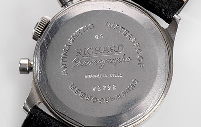 Richard Chronograph 1950s Two Tone Grey Dial