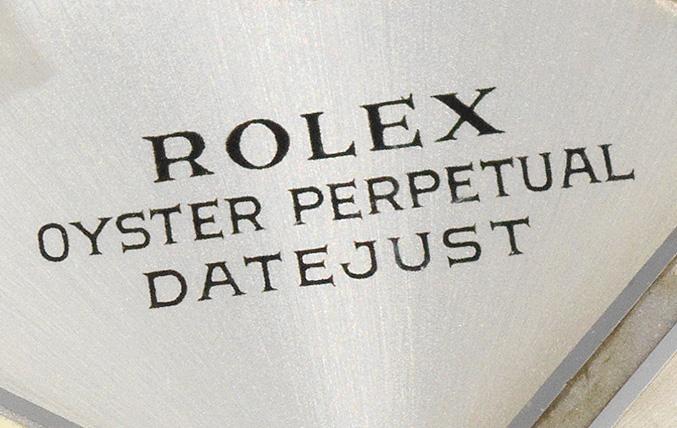 Rolex Datejust Reference 1601 Wide Boy Dial