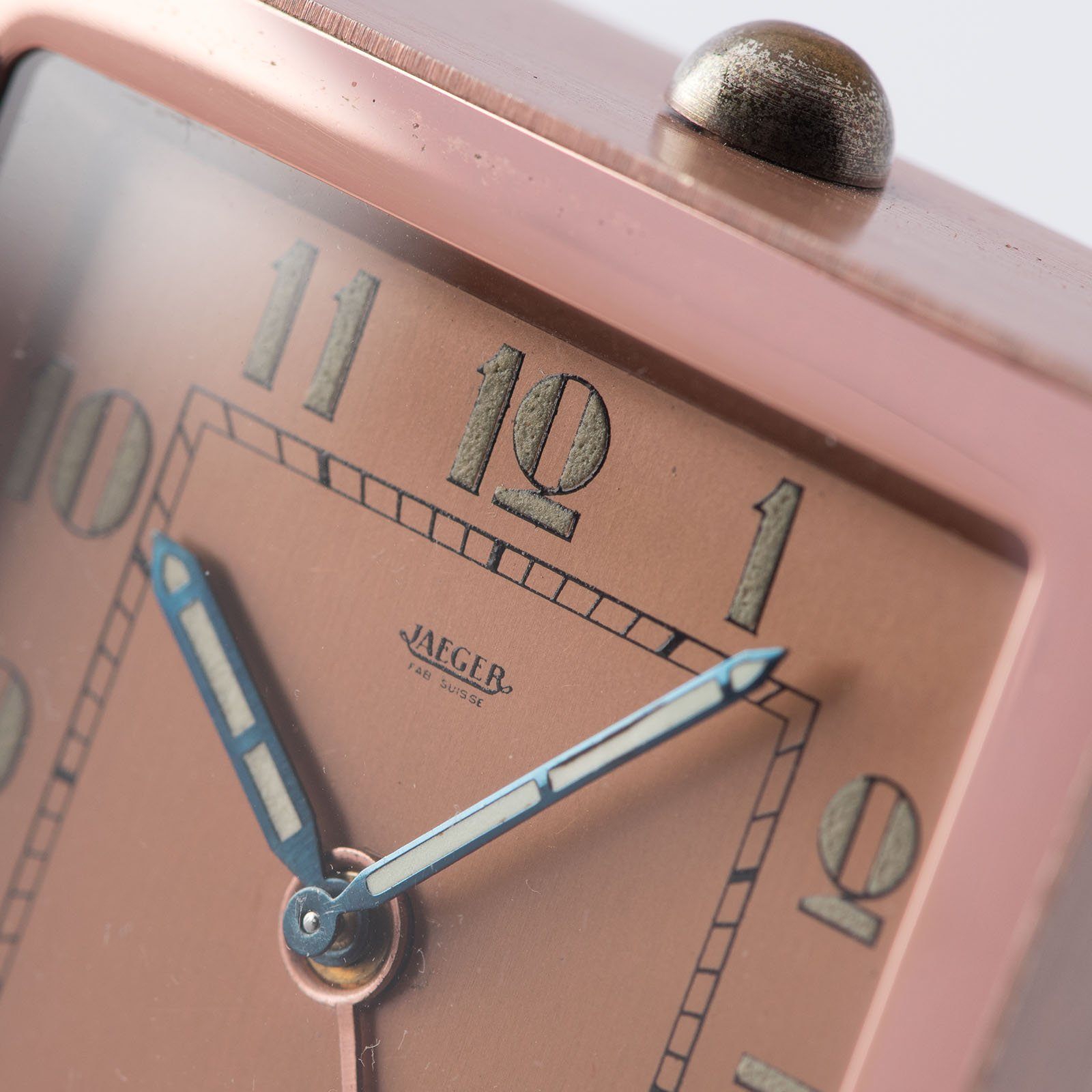 Art Deco style desk clock by Jaeger Le Coultre