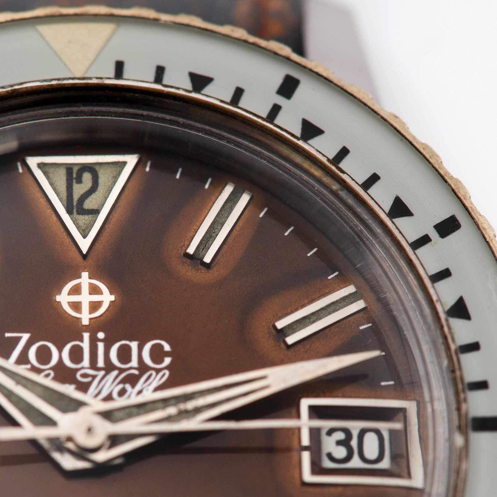 Zodiac Seawolf Tropical Gilt Dial with Papers