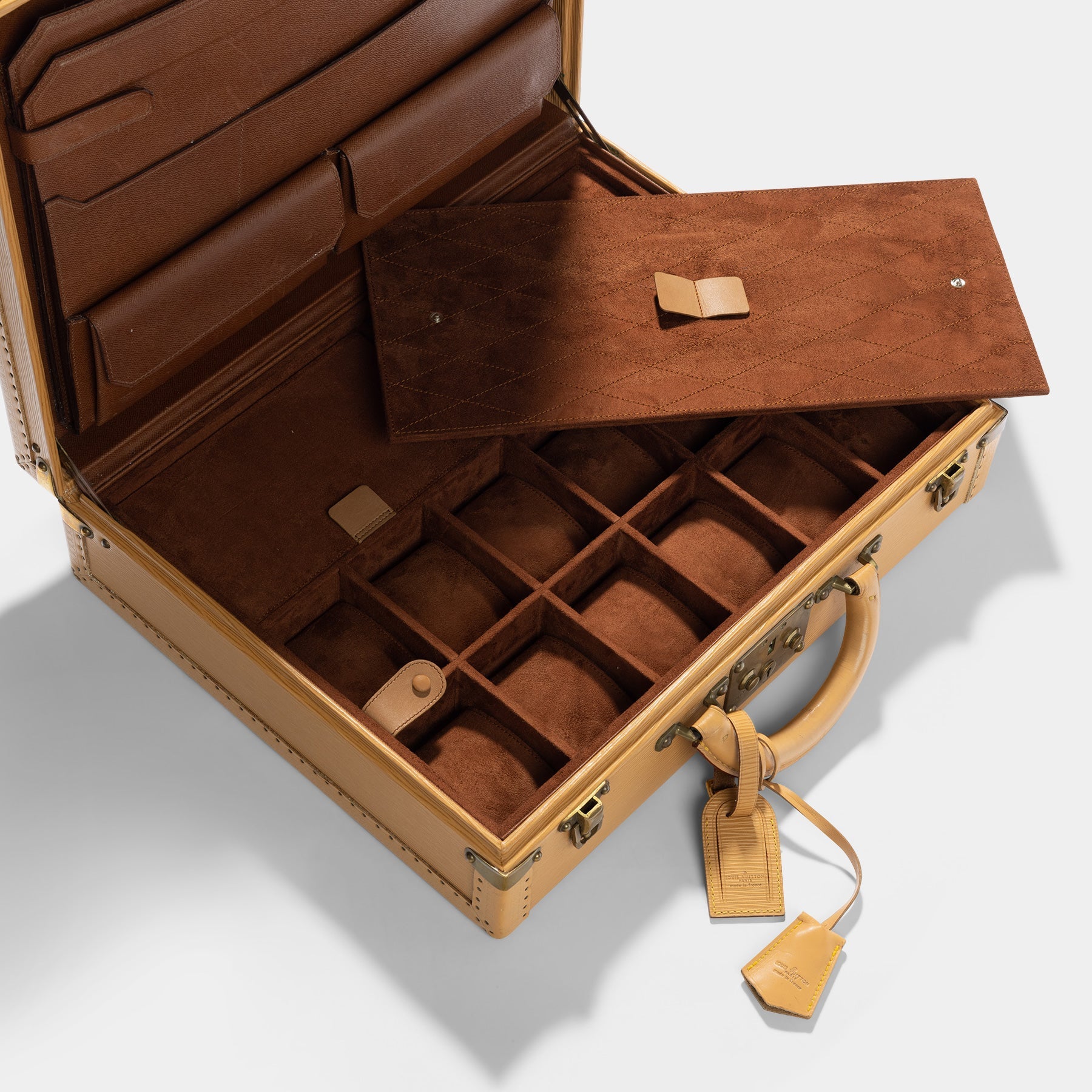 epi leather suitcase