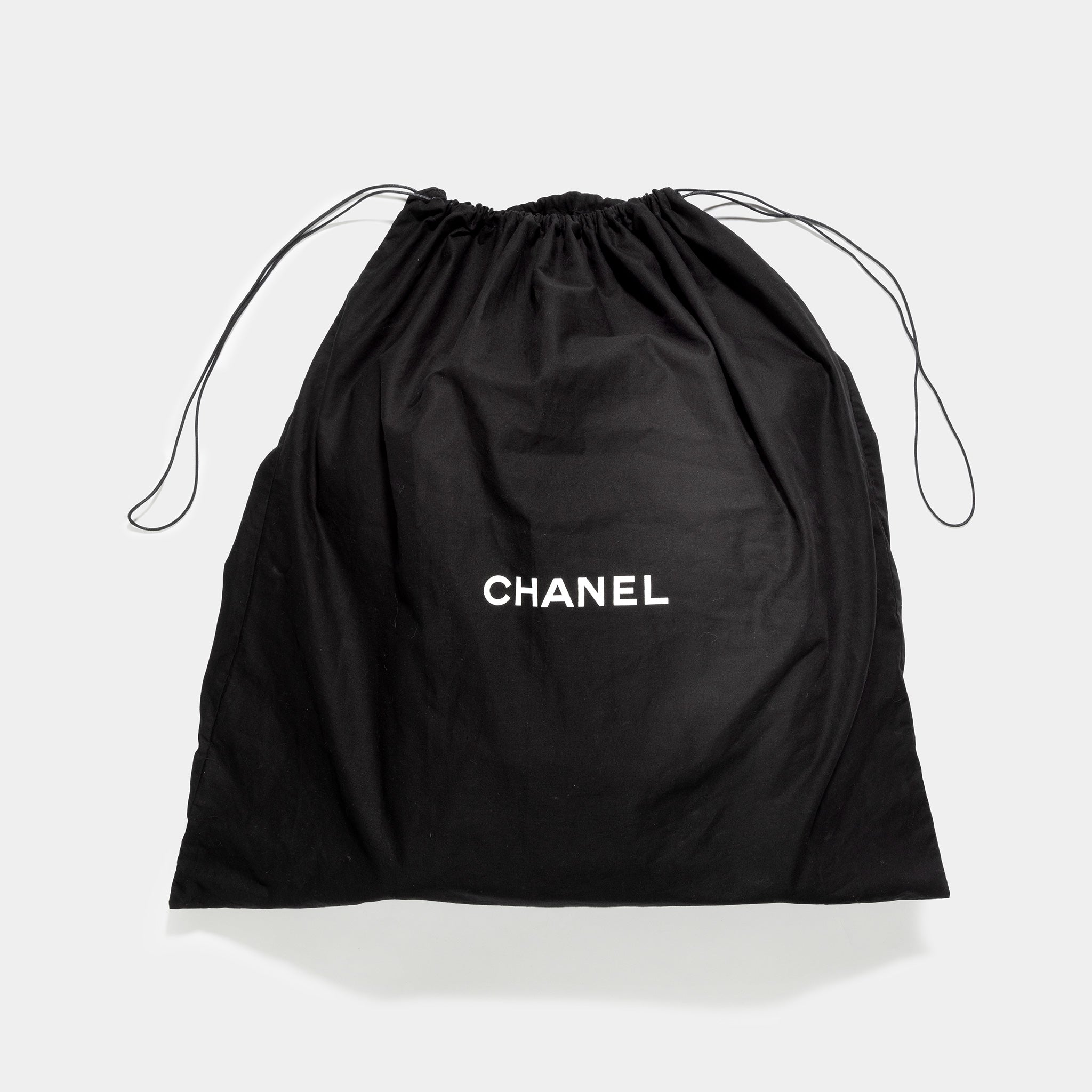 Chanel canvas drawstring online bag