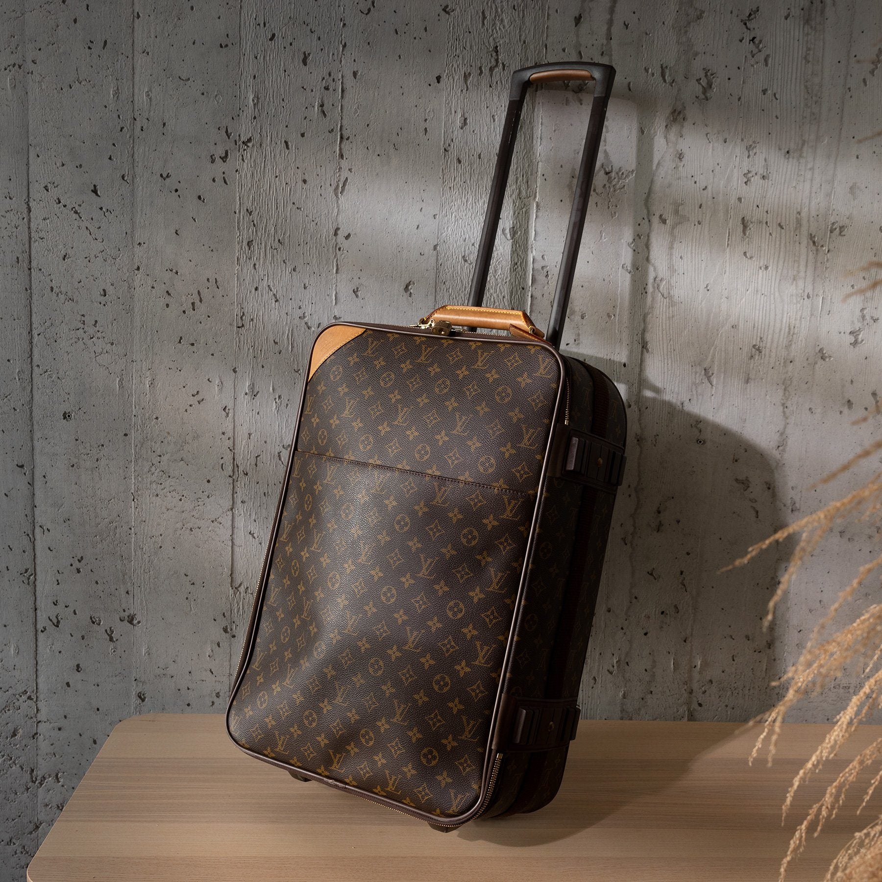 Autre Marque Louis Vuitton Monogram Pegase 55 Rolling Luggage