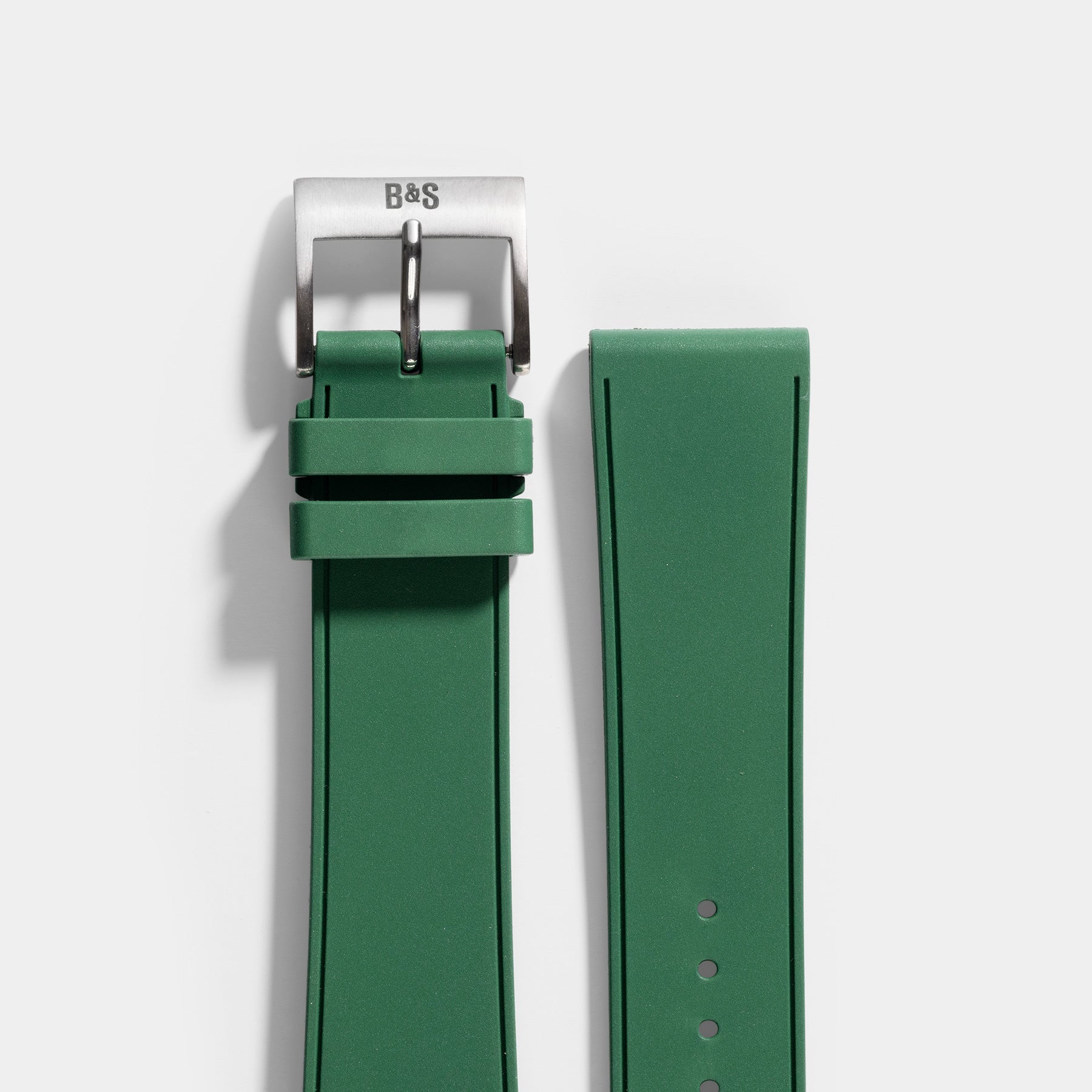 Sailor Green Vegan Rubber Watch Strap