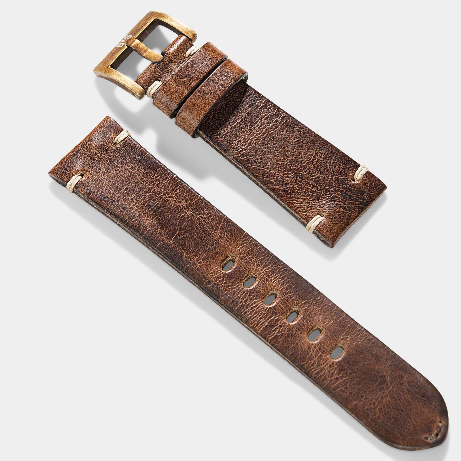 Strap for Tudor Black Bay Bronze - Perfect Match Siena Leather Watch Strap