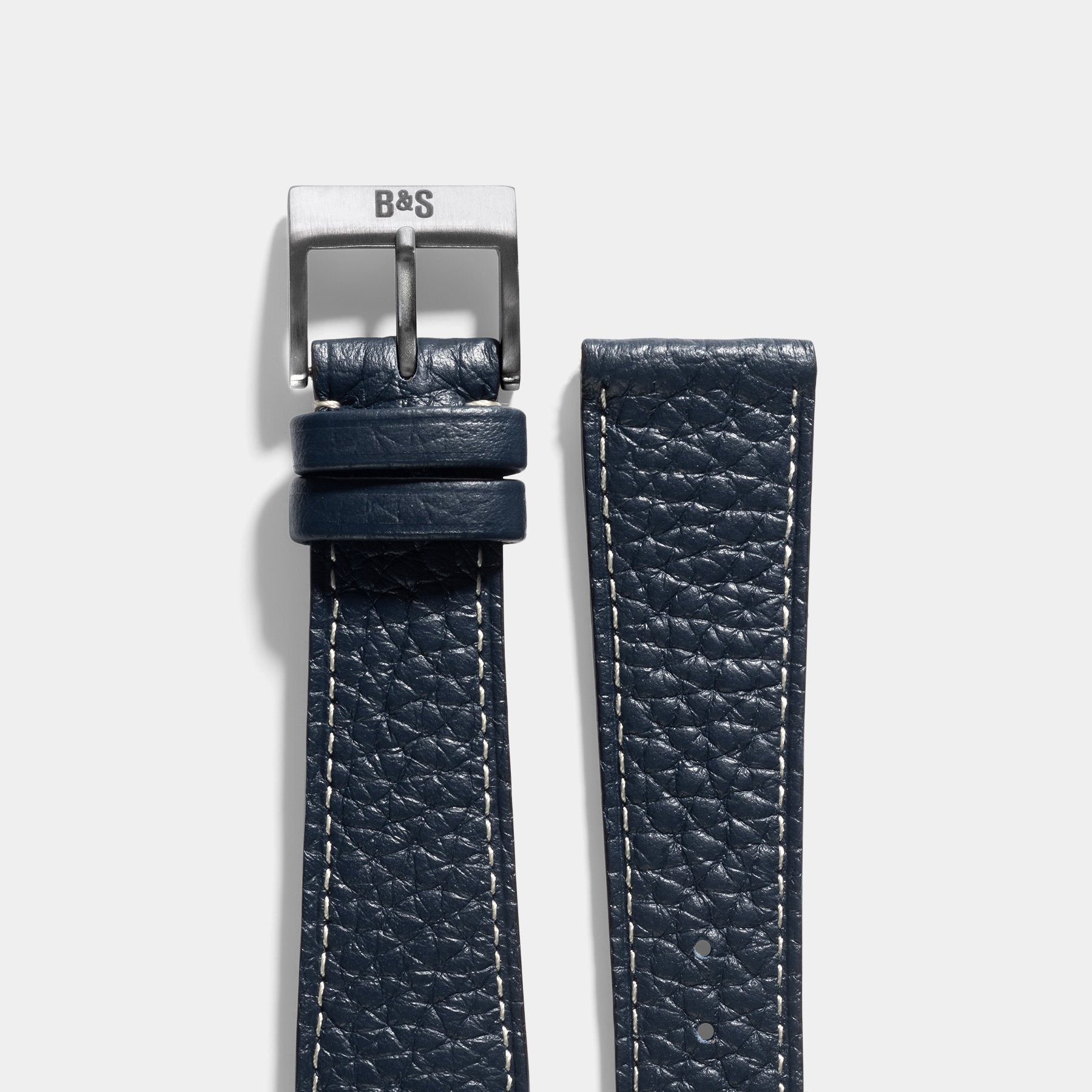 Taurillon Nocturne Blue Leather Watch Strap