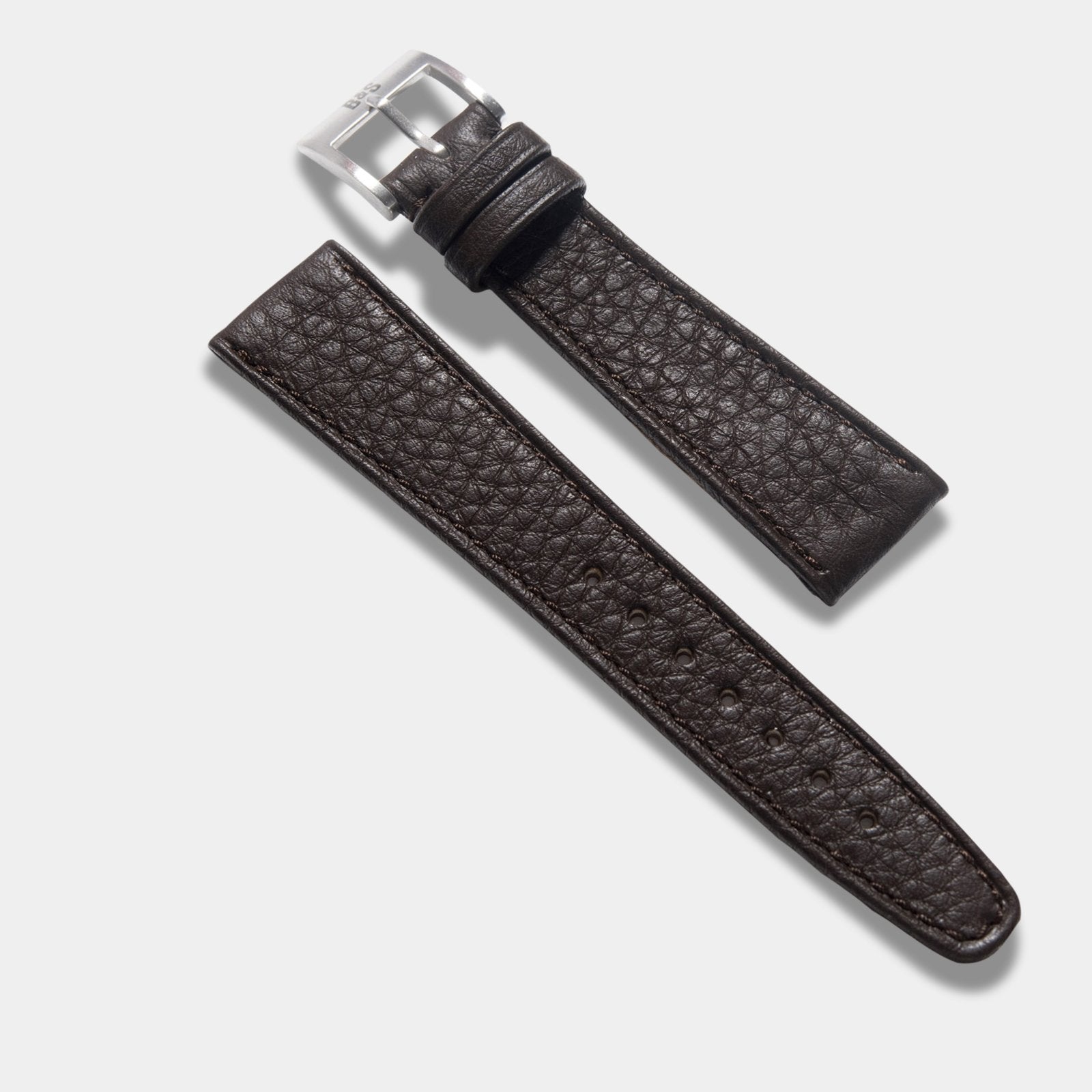 Taurillon Dark Brown Speedy Leather Watch Strap
