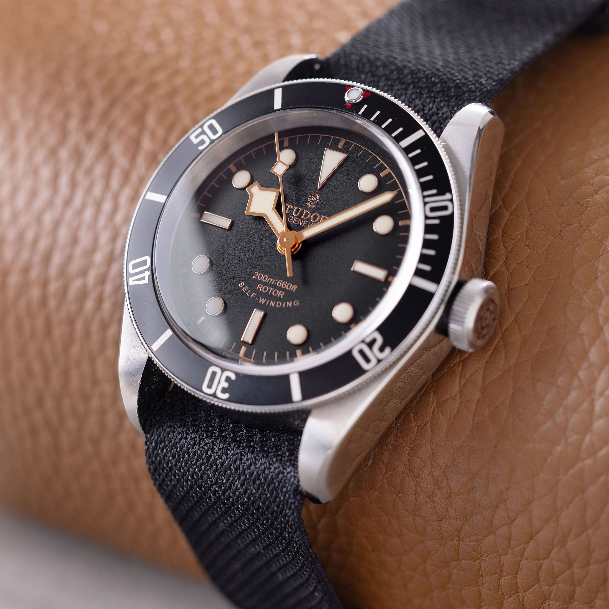 Tudor Black Bay Black ETA Movement Ref 79220N