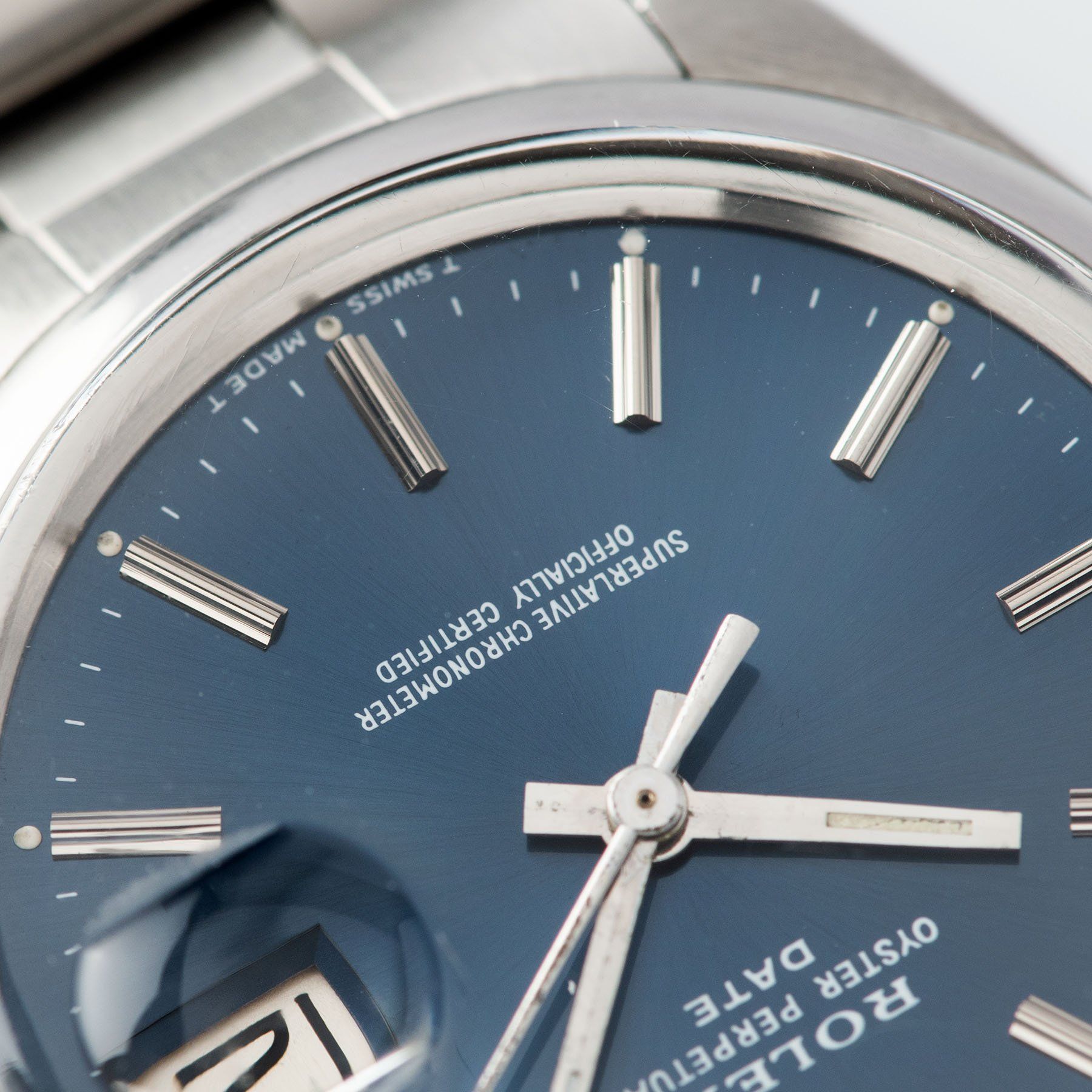 Rolex OP Date Reference 1500 Blue Dial