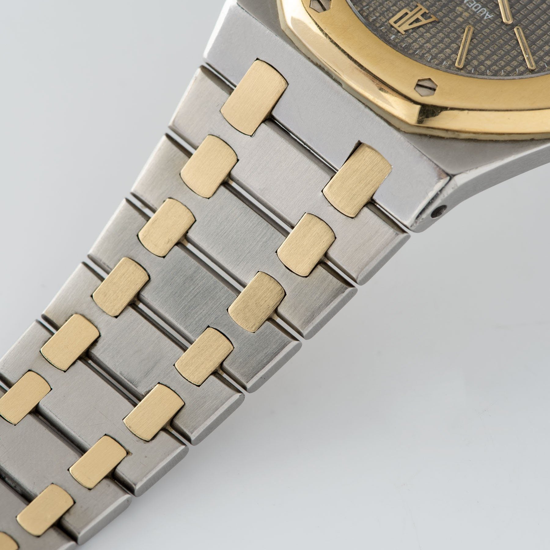 Audemars Piguet Jumbo Royal Oak Steel and  Gold ref.5402SA with  Steel and gold integrated bracelet