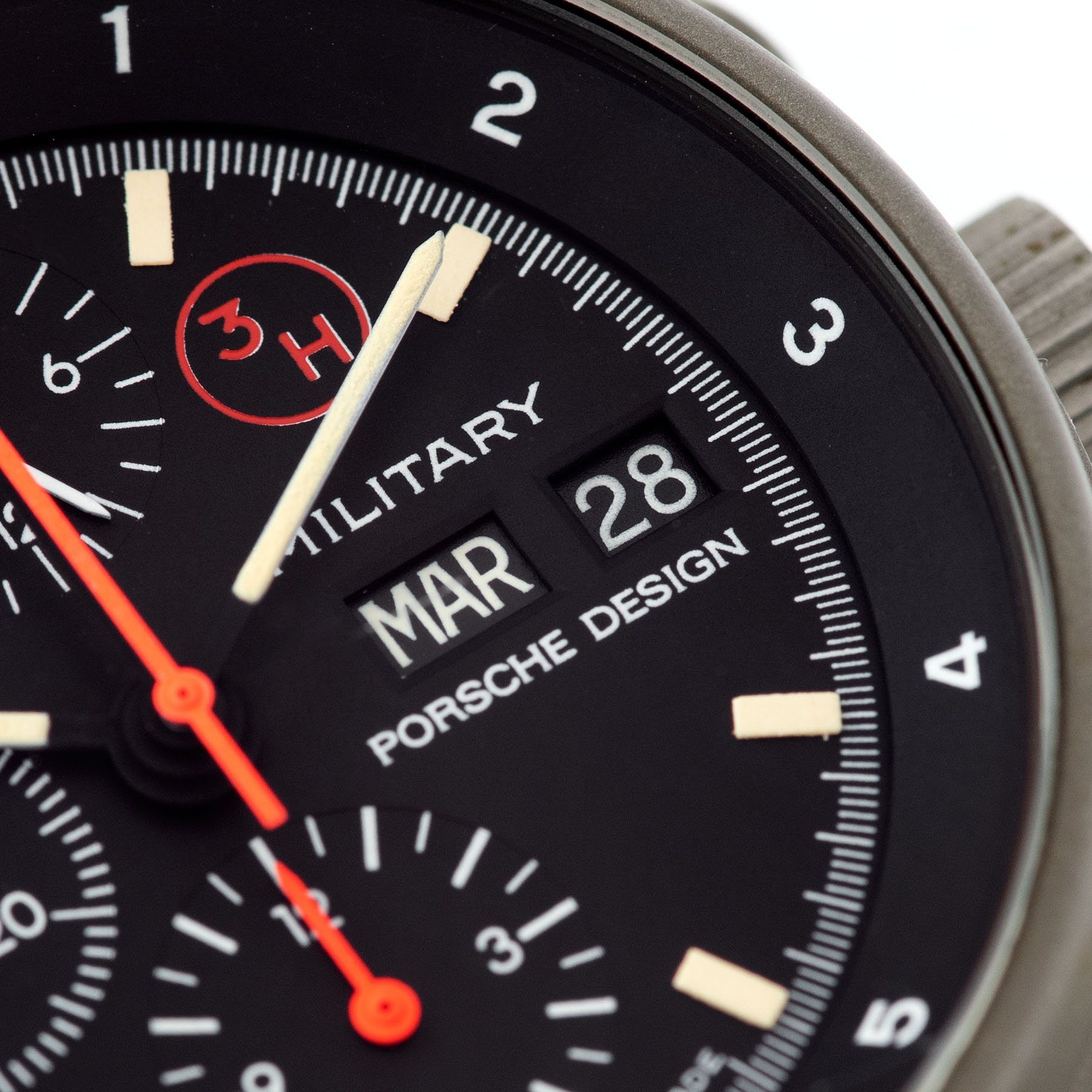 Porsche Design by Orfina 'Military' Chronograph Reference 7177 with day and date windows